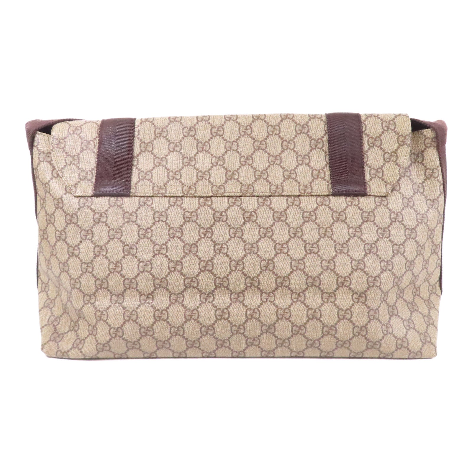 GUCCI 塗層帆布Shoulder/Messenger Bag銀扣