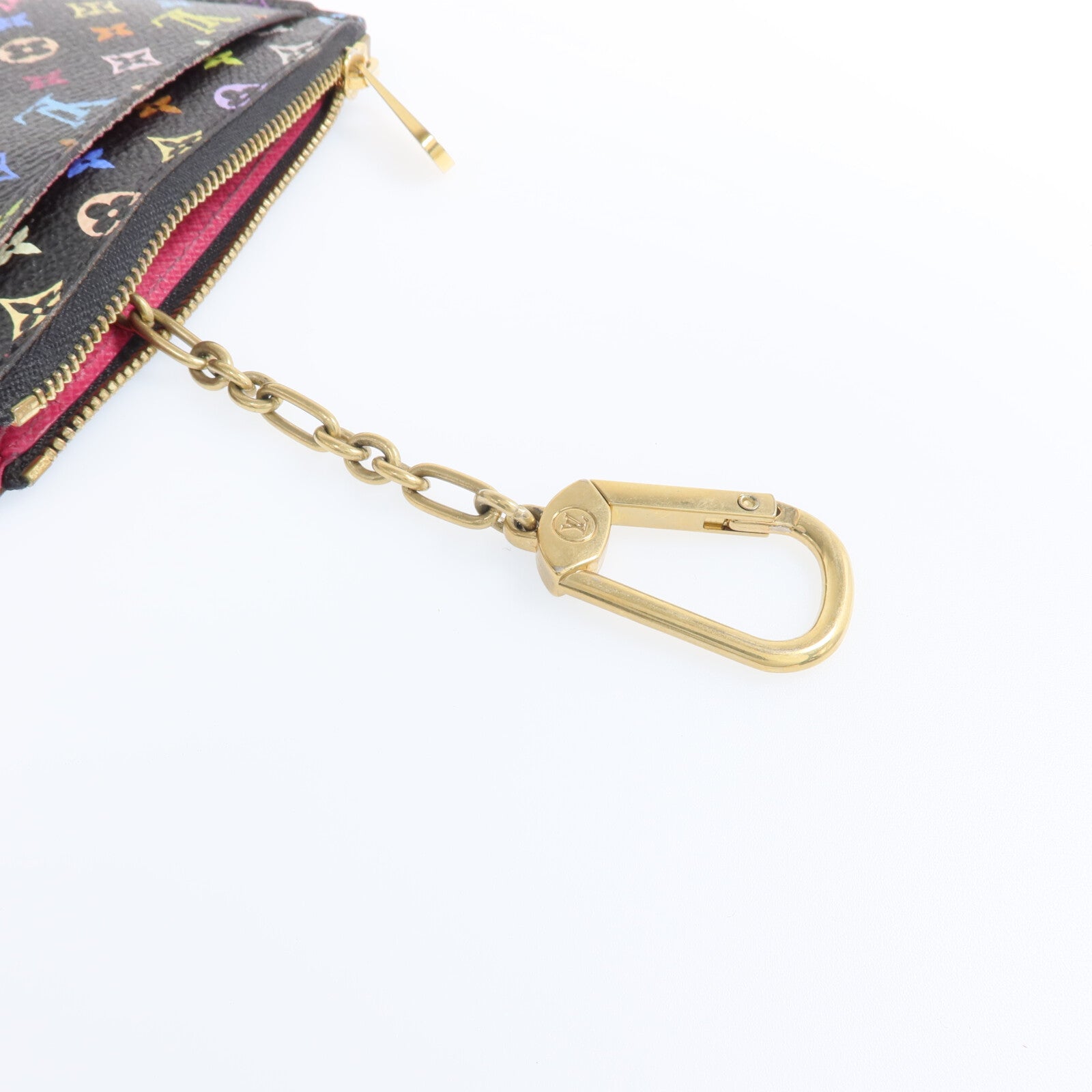 LOUIS VUITTON Monogram Multicolore Card Case金扣卡片套