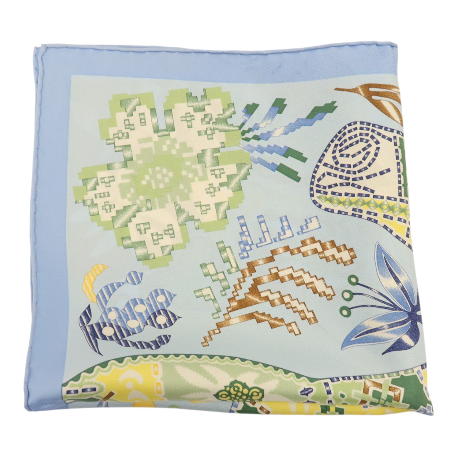 HERMES 絲質Scarf 40x40cm絲巾