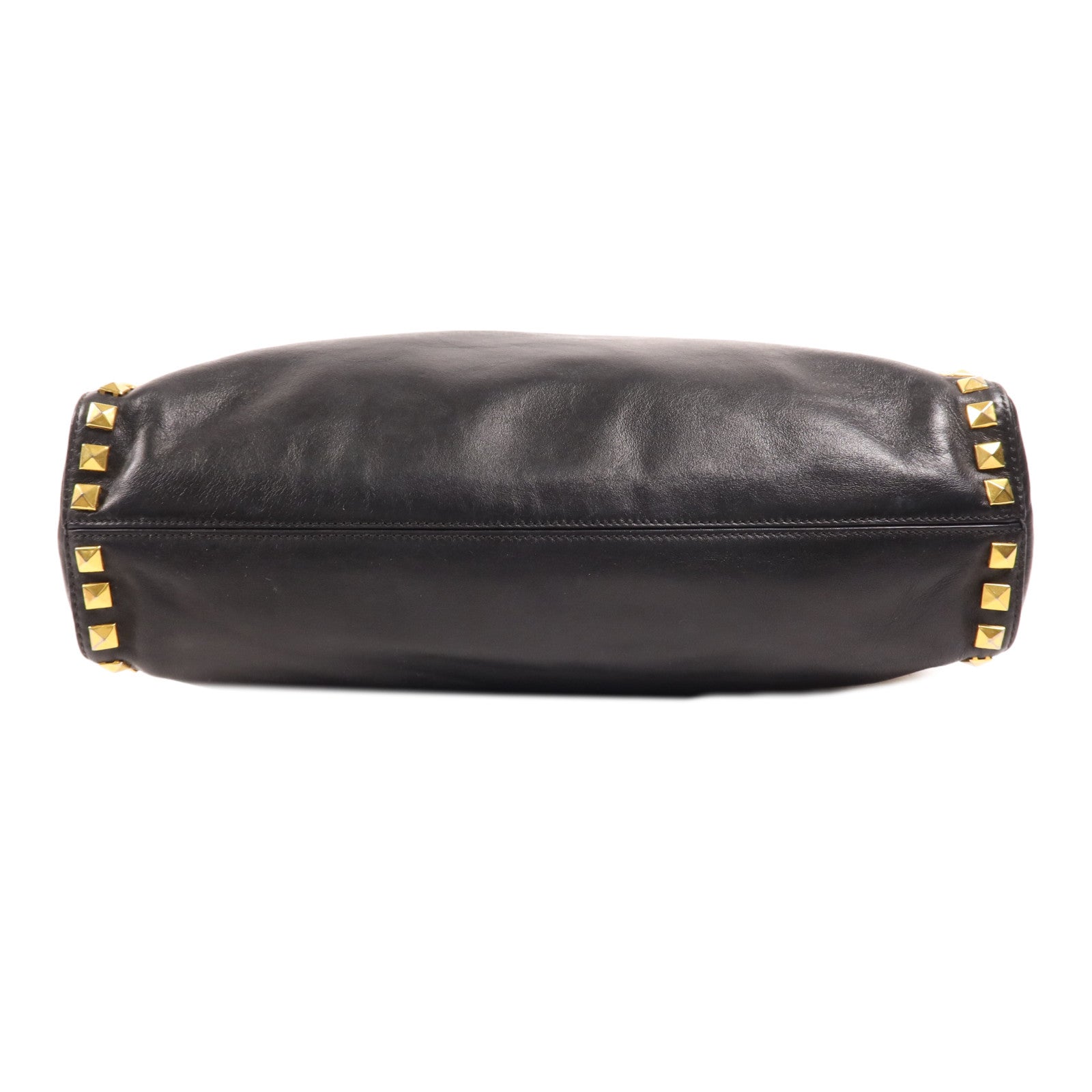 Miu Miu 羊皮皮革Tote Bag金扣肩背袋