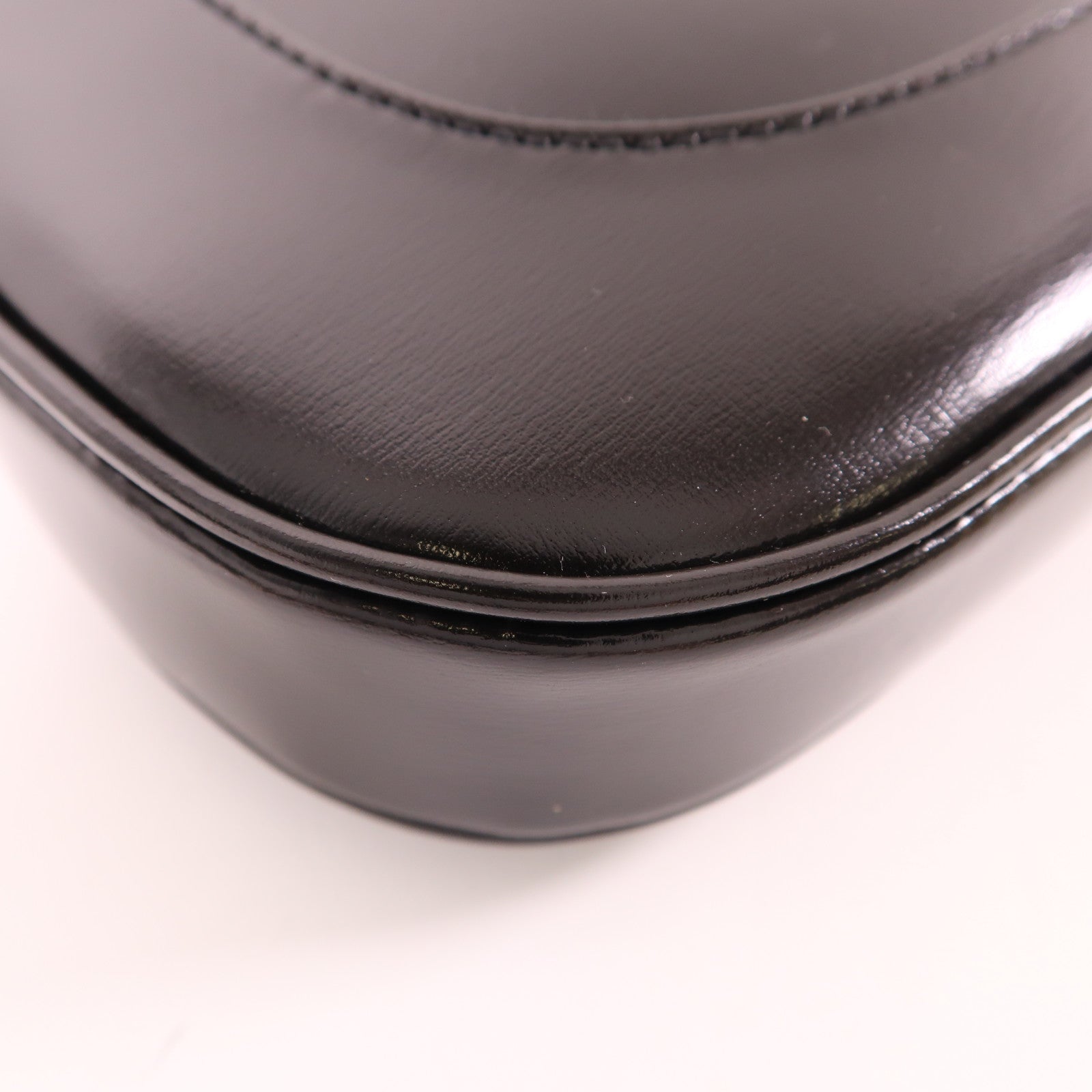GUCCI GHW Jackie 1961 Shoulder Bag Black Leather 636709