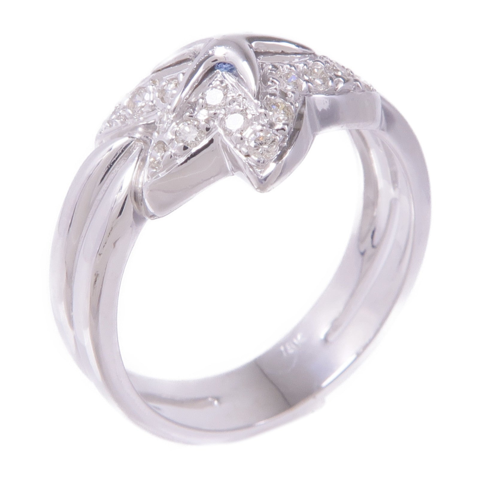 JEWELRY 【激減優惠】18K白金Diamond Ring鑽石戒指US#6.25