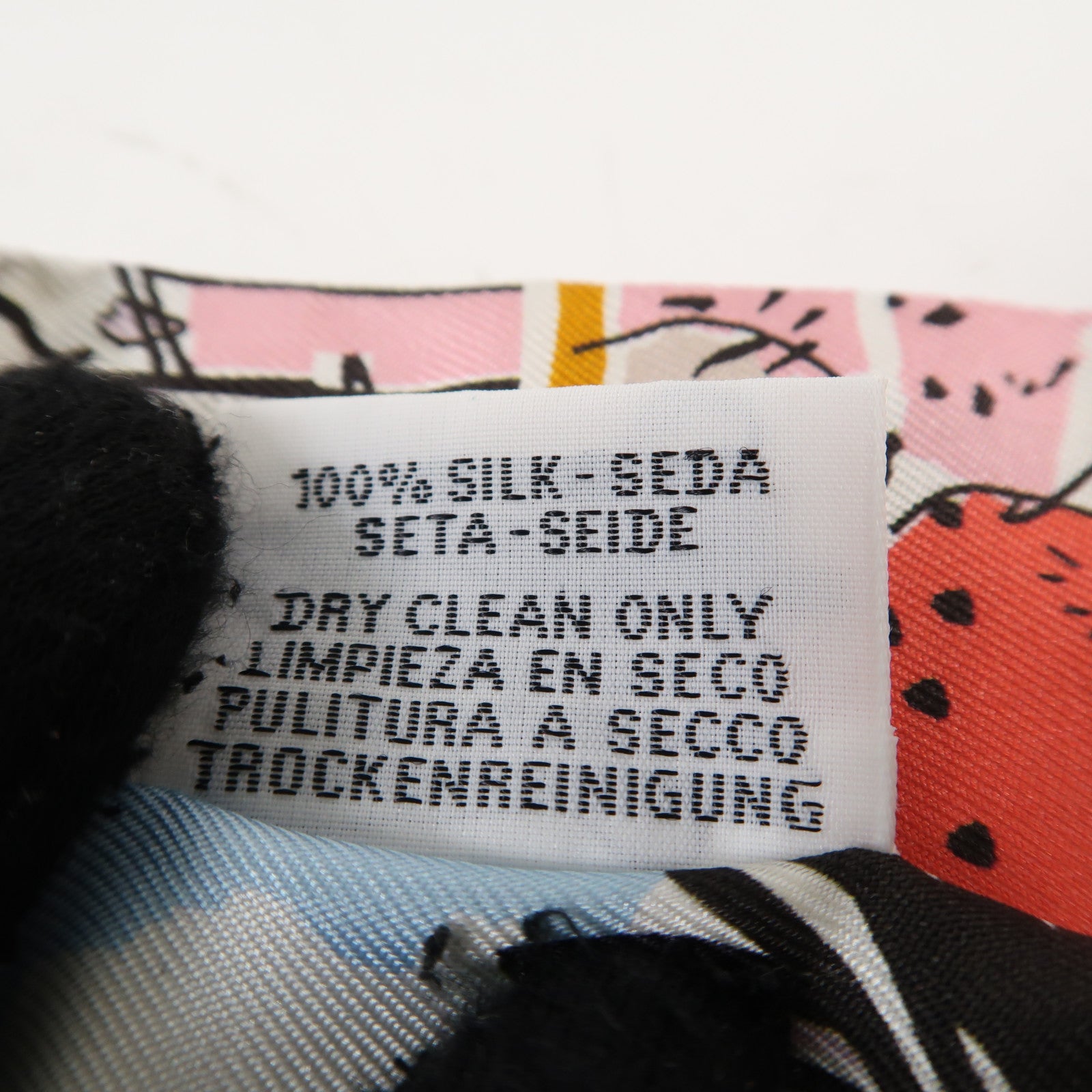 HERMES 絲質Twilly絲巾