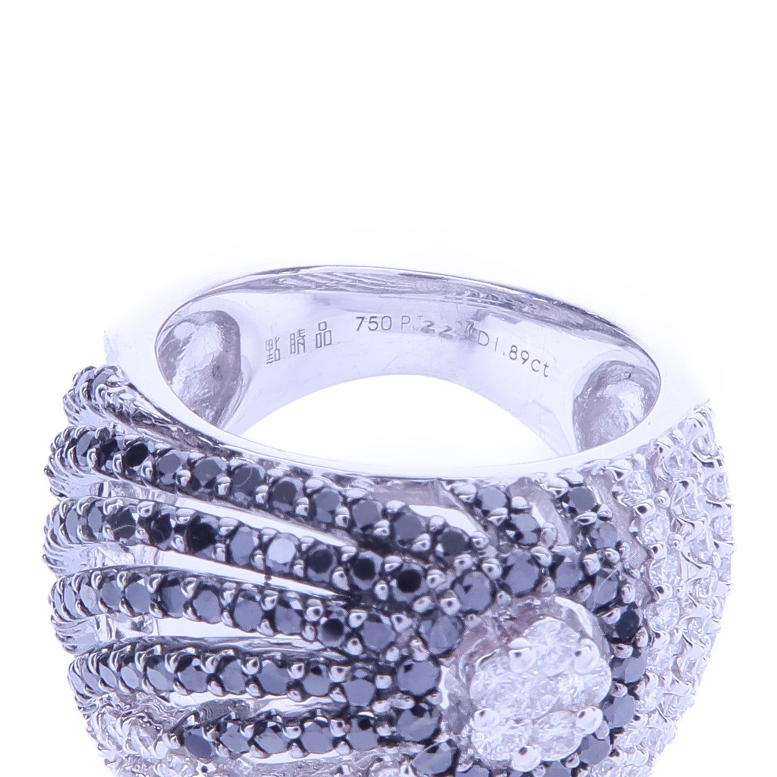 JEWELRY 【激減優惠】18K白金Diamond Ring鑽石戒指US#5
