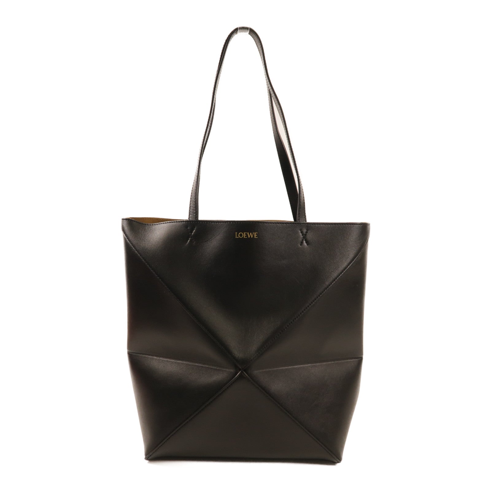 LOEWE 牛皮皮革Puzzle Fold Tote手挽袋