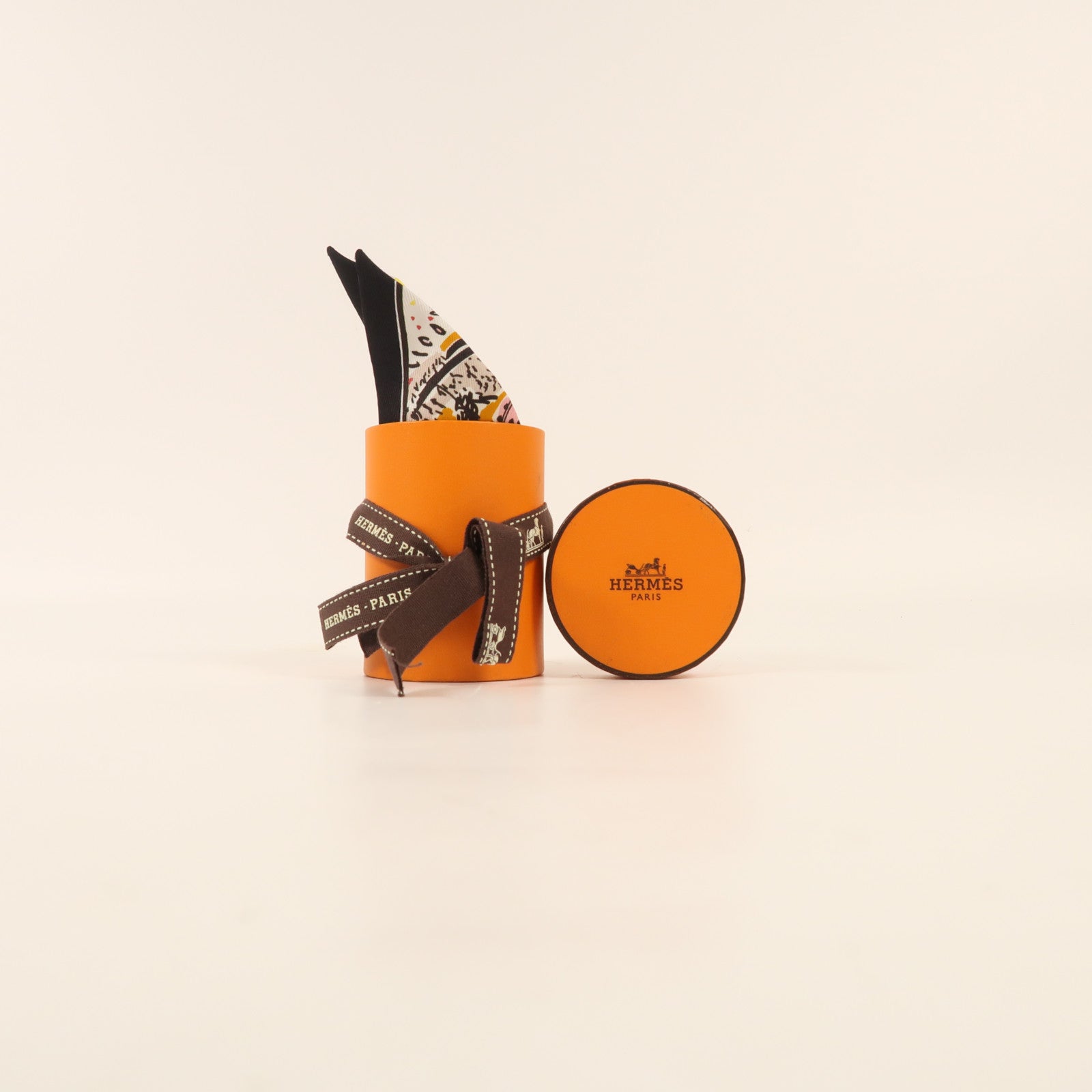 HERMES 絲質Twilly絲巾