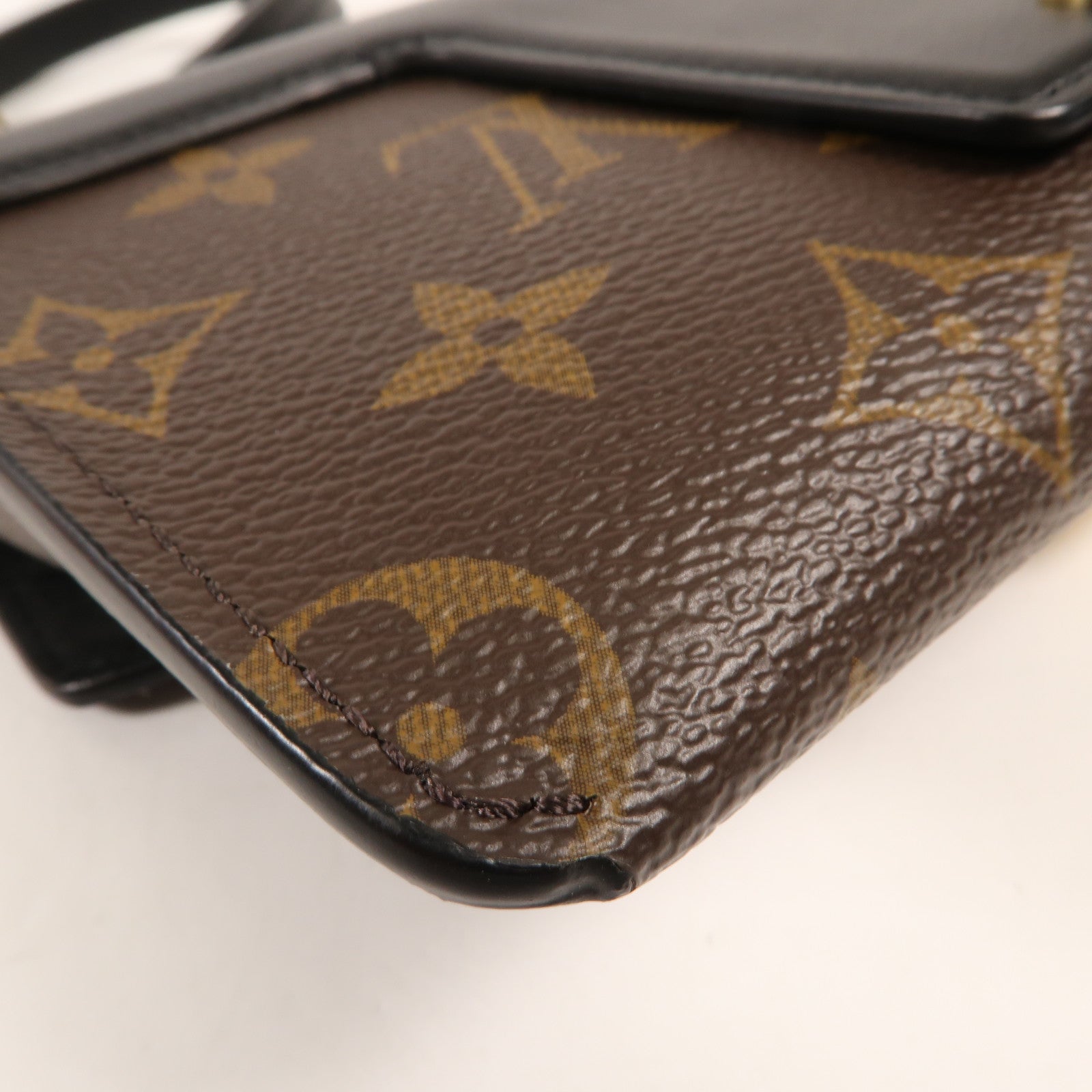 LOUIS VUITTON Monogram Padlock On Strap金扣手挽肩背兩用袋
