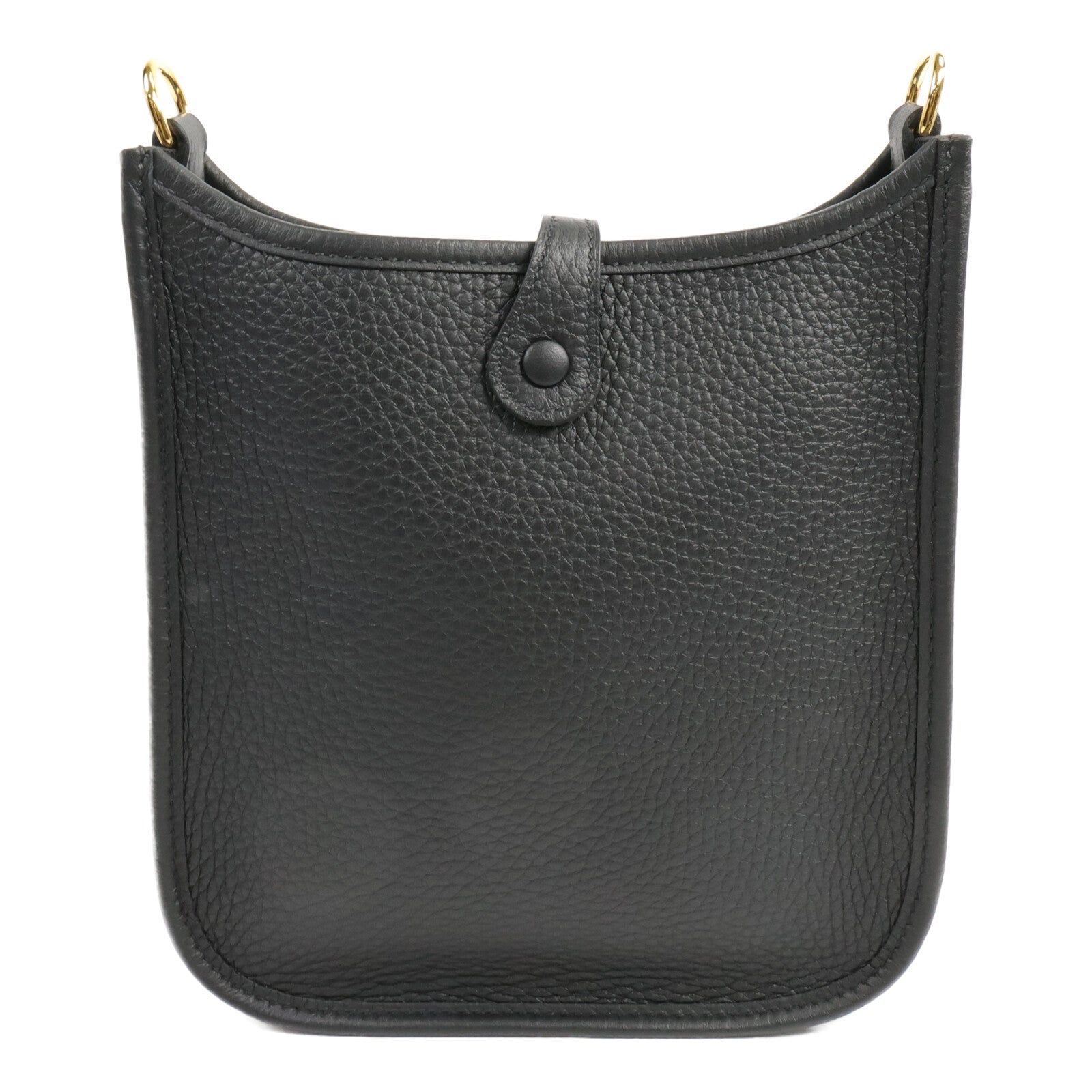 HERMES Clemence皮革Evelyne TPM肩背袋Noir