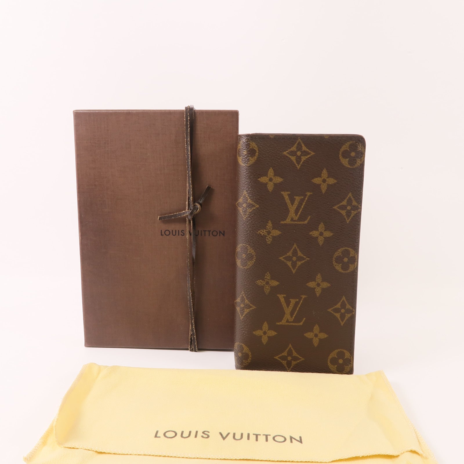 LOUIS VUITTON Monogram Brazza Wallet金扣長錢包