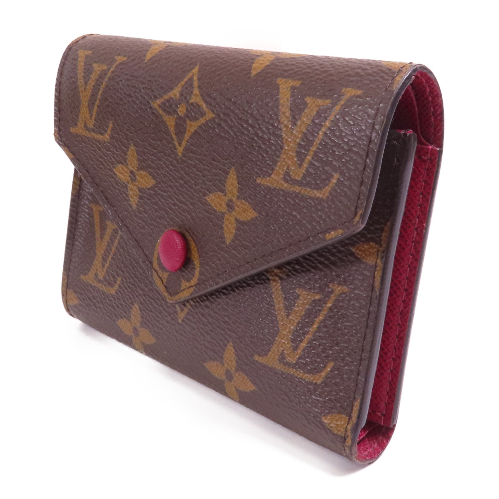 LOUIS VUITTON Monogram Victorine金扣錢包