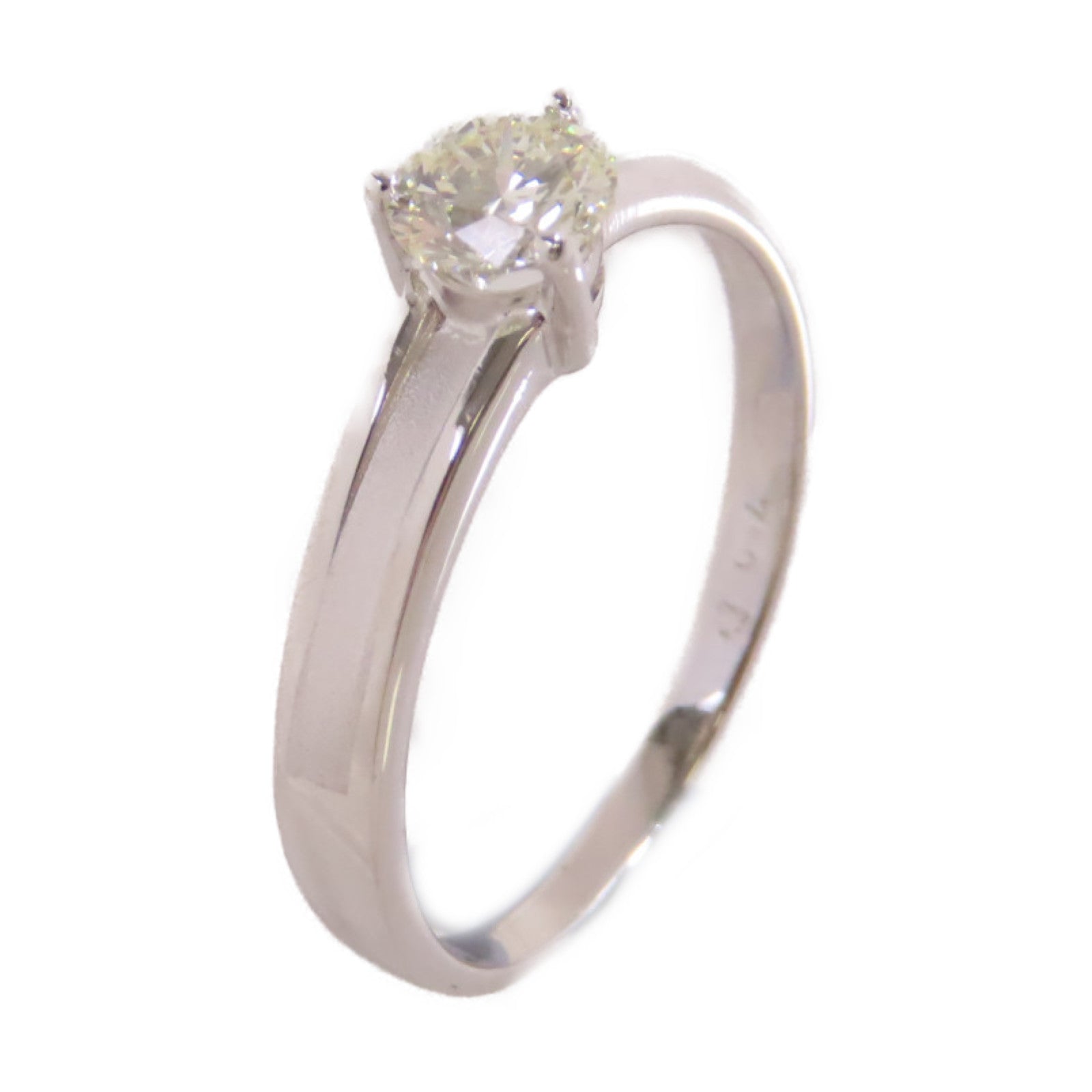 JEWELRY 【激減優惠】18K白金/0.40ct鑽石Diamond Ring戒指US#6