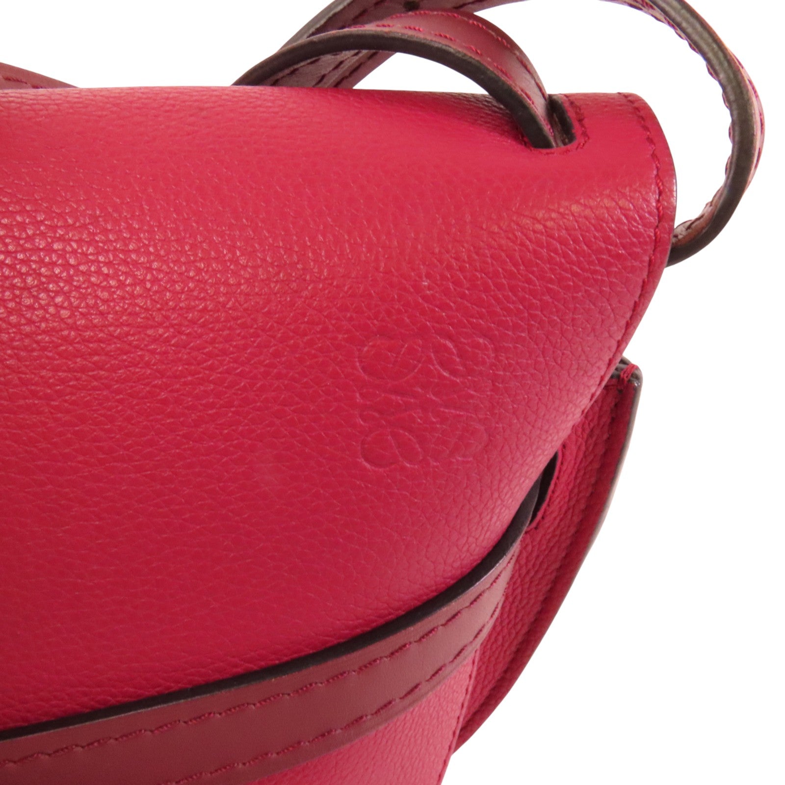 LOEWE 牛皮皮革Gate Small金扣肩背袋