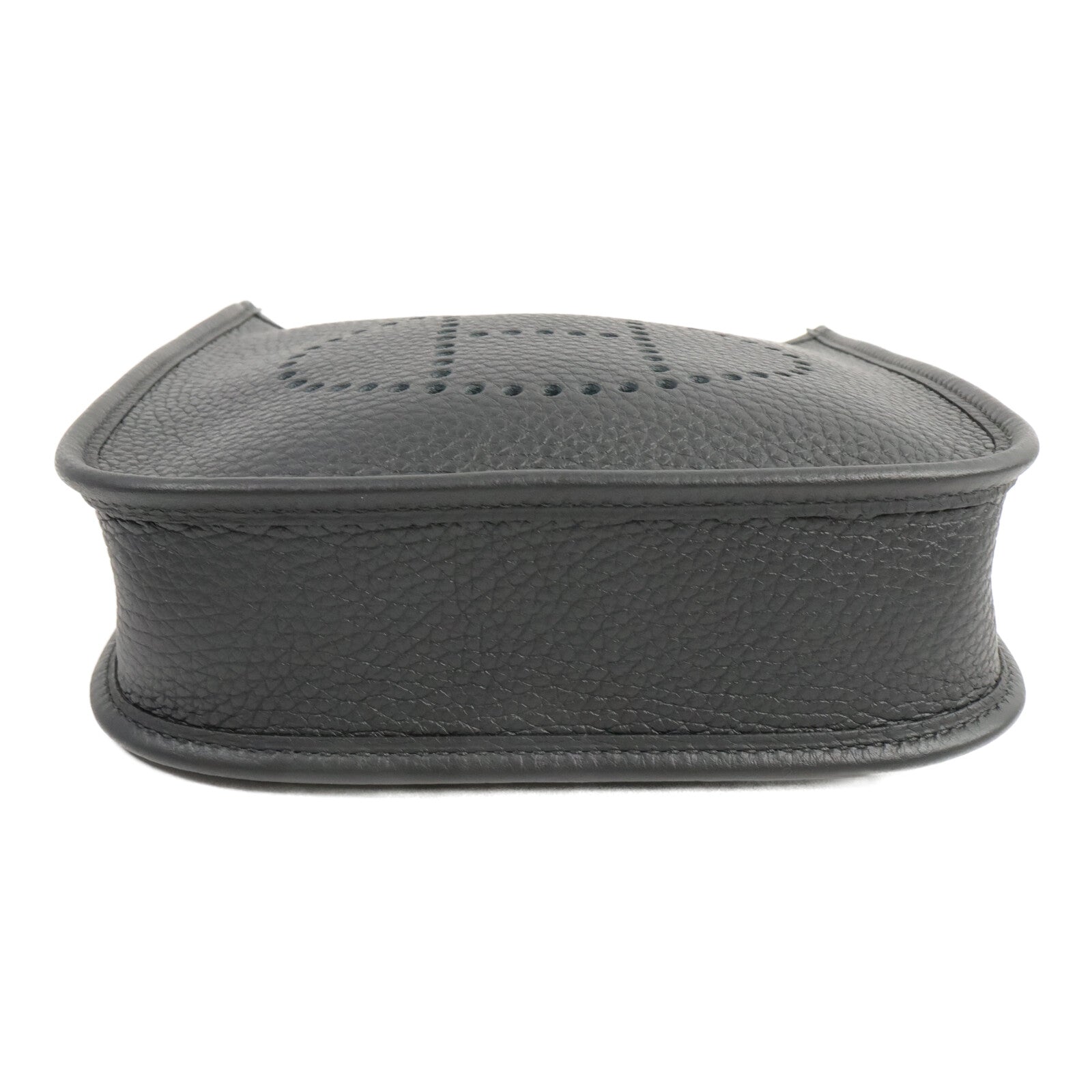 HERMES Clemence皮革Evelyne TPM肩背袋Noir