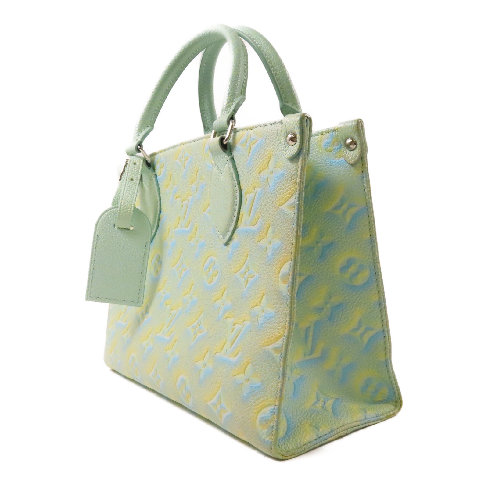LOUIS VUITTON 【激減優惠】Monogram Empreinte OnTheGo銀扣手挽肩背兩用袋