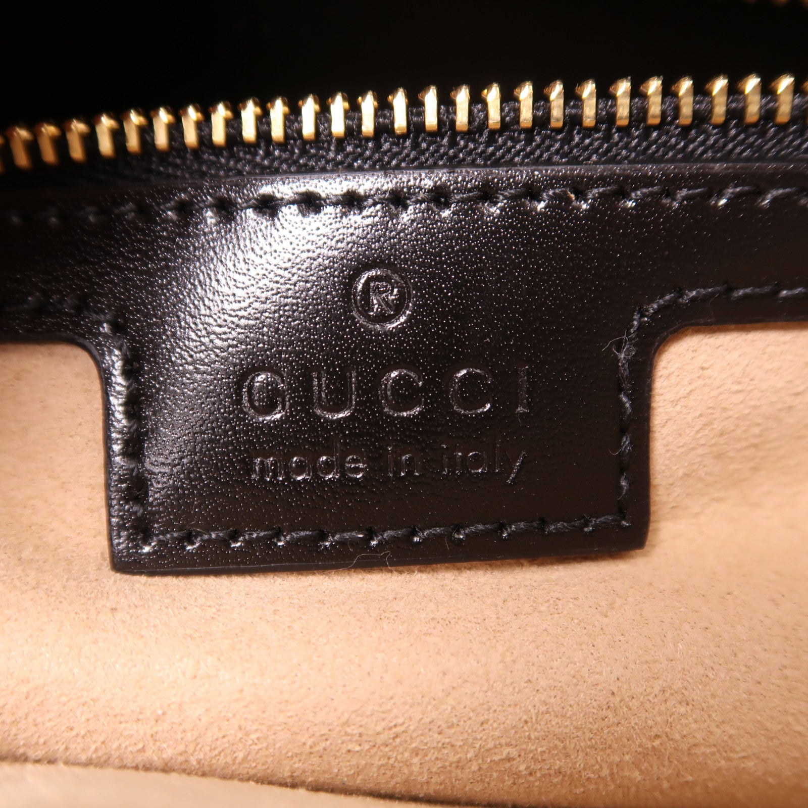 GUCCI GHW Jackie 1961 Shoulder Bag Black Leather 636709