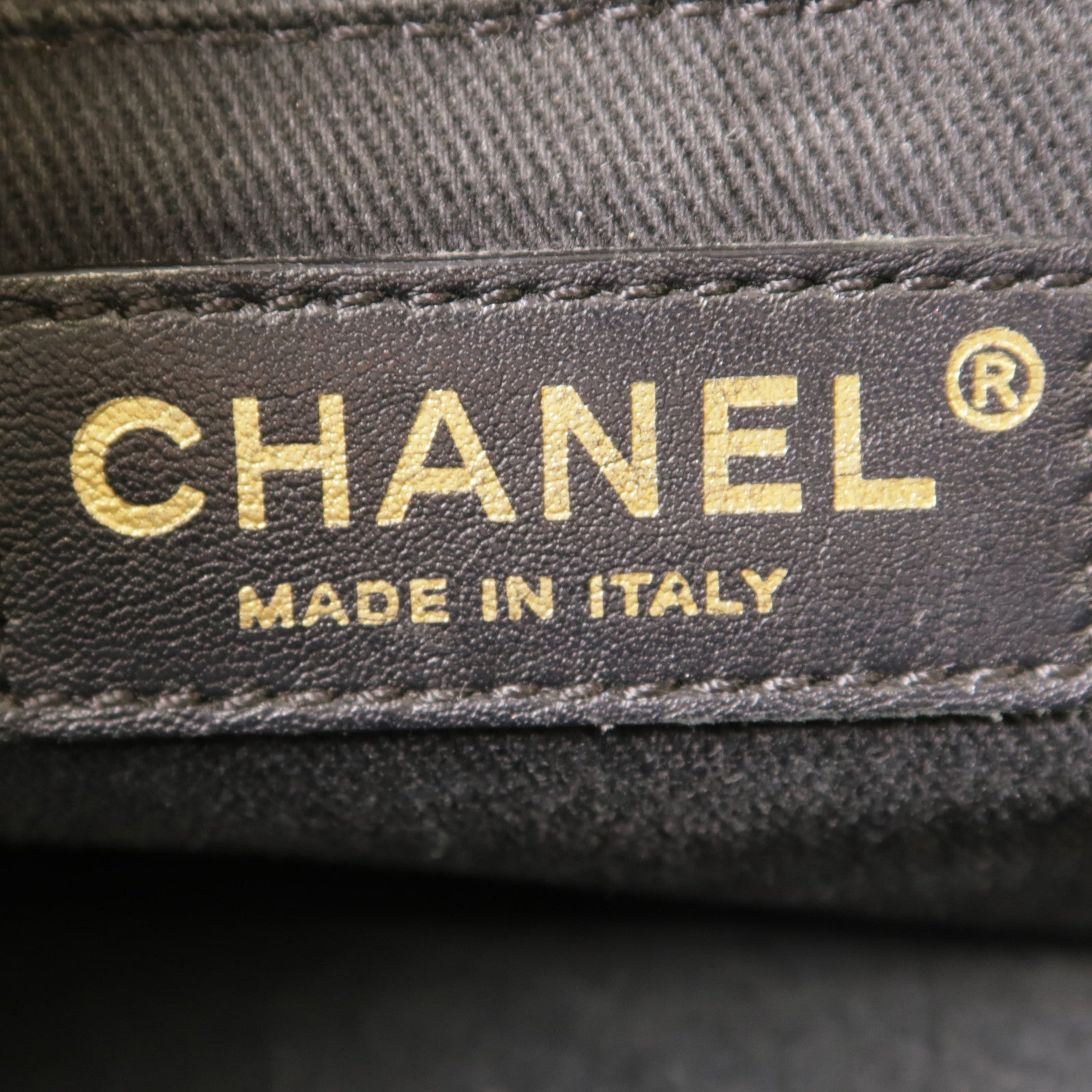 CHANEL 牛皮皮革2Way Shoulder Bag金扣手挽肩背兩用袋