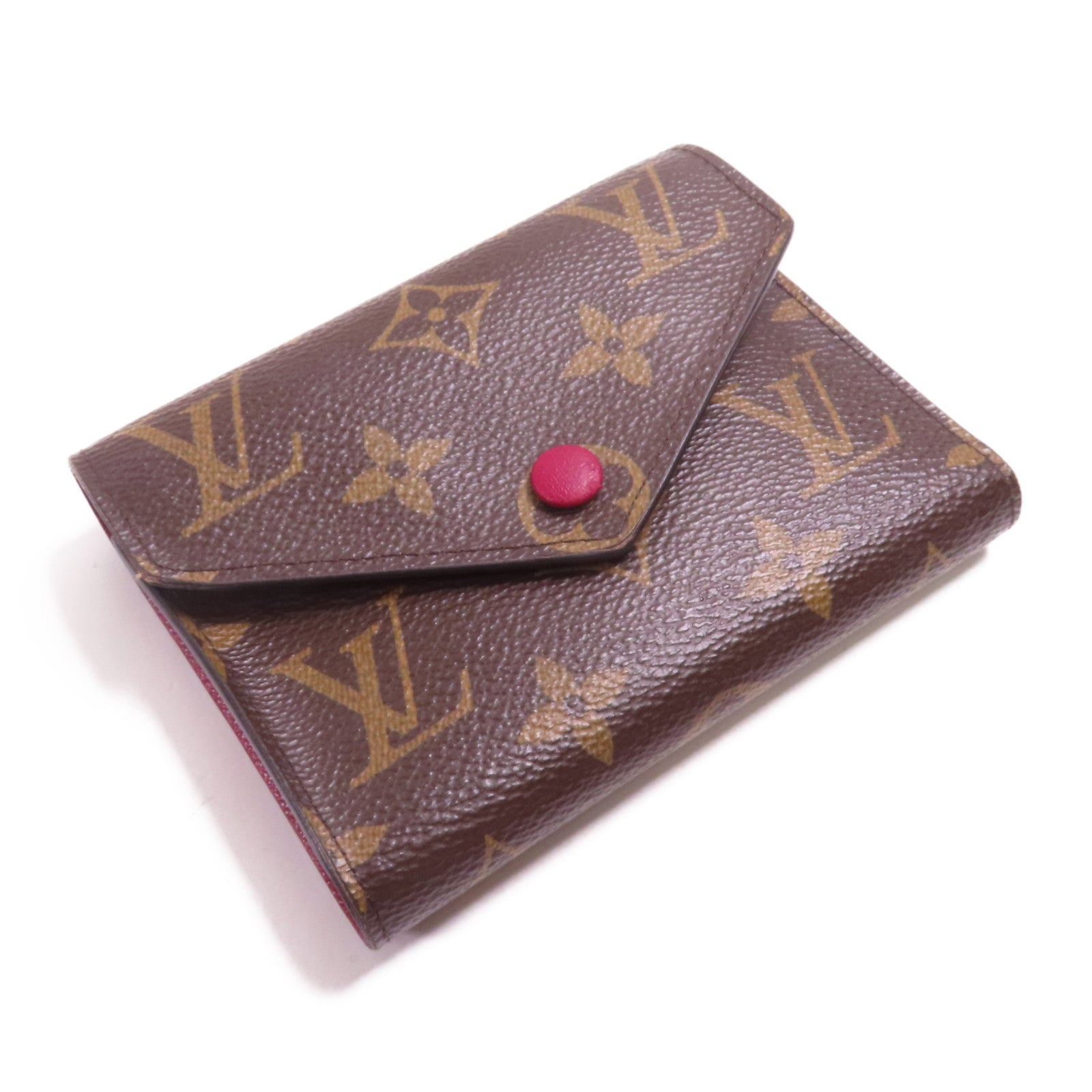 LOUIS VUITTON Monogram Victorine金扣錢包