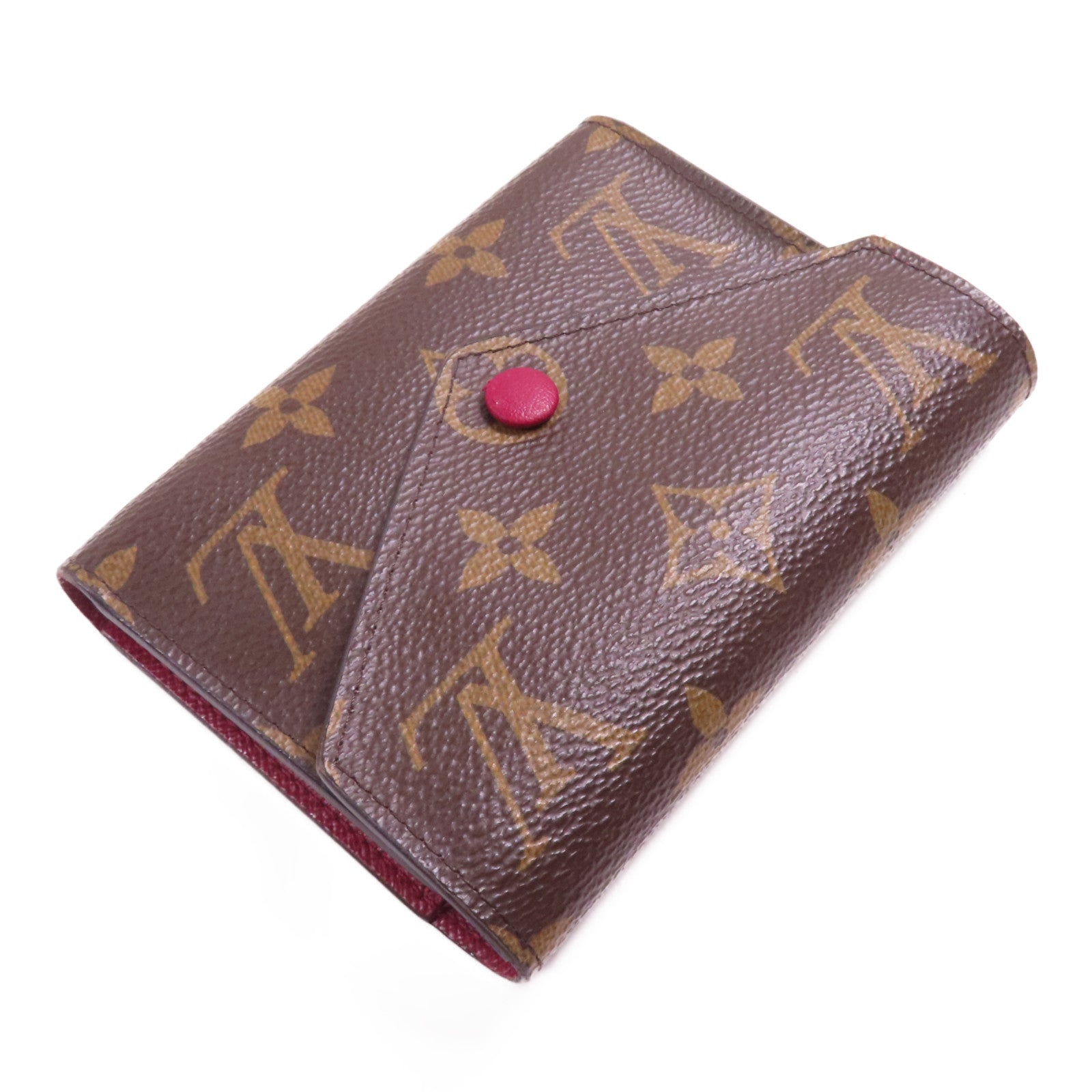 LOUIS VUITTON Monogram Victorine金扣錢包