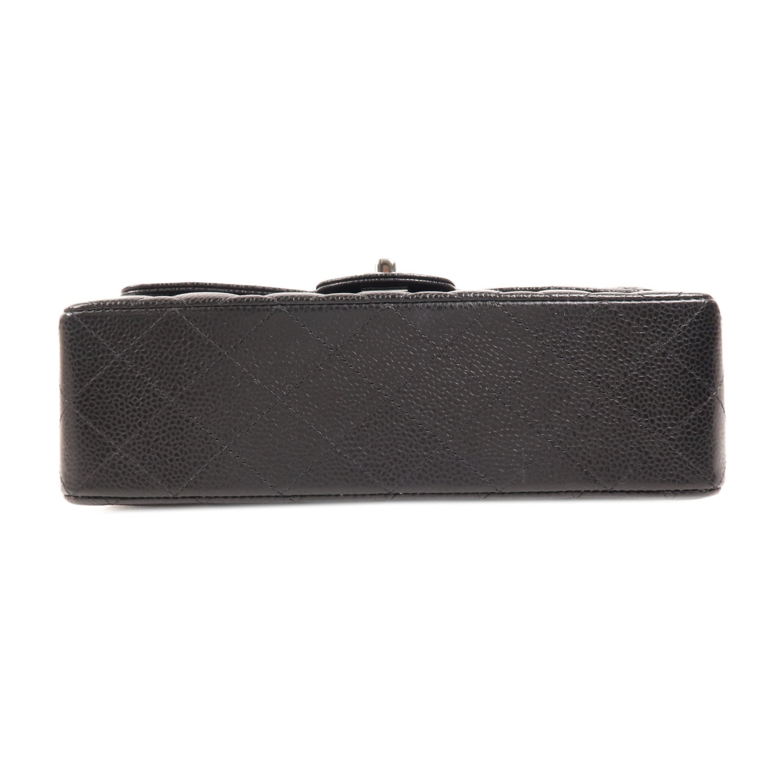 CHANEL 牛皮皮革Classic 23銀扣鏈帶肩背袋