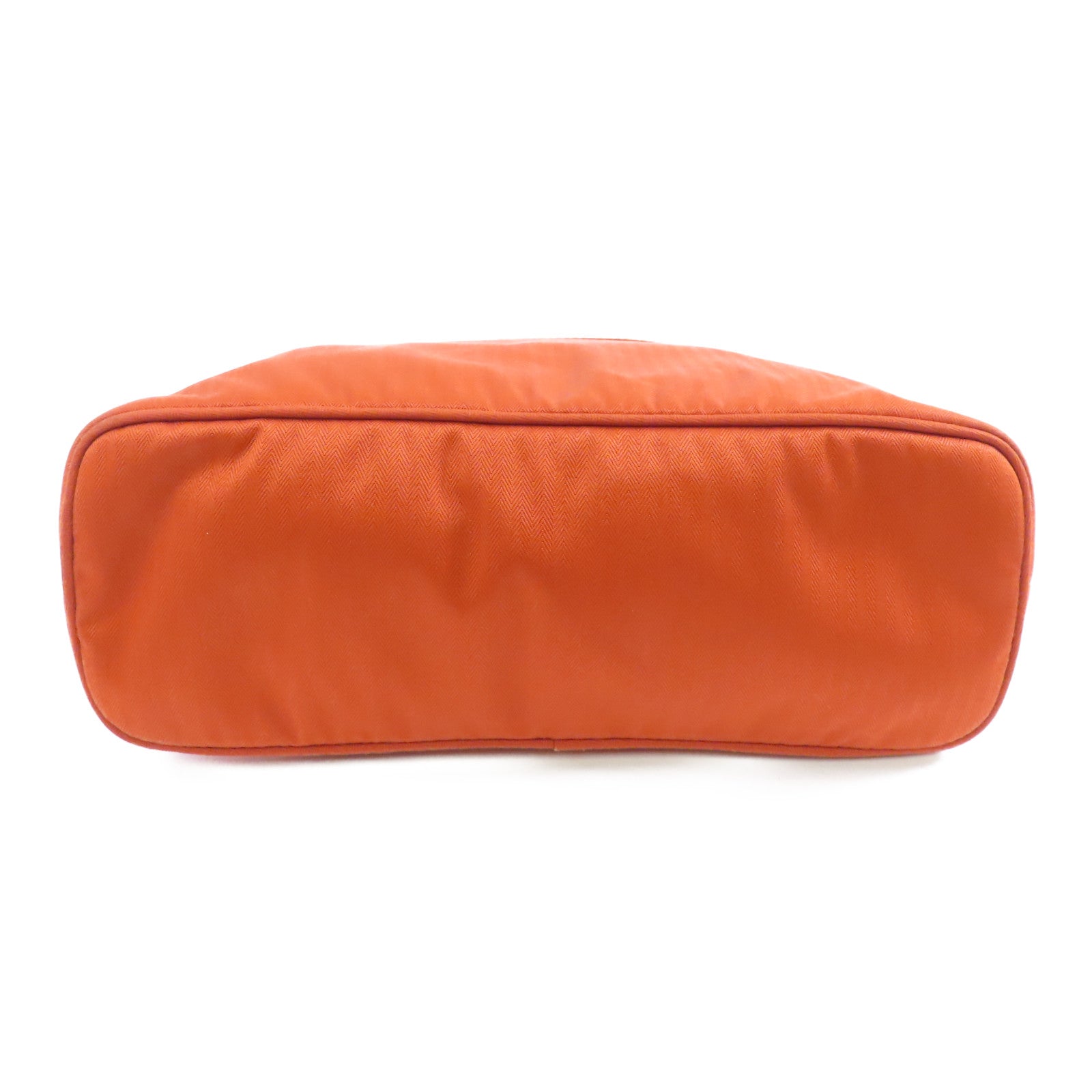 HERMES 帆布Bolide Pouch GM銀扣手拿包棕色