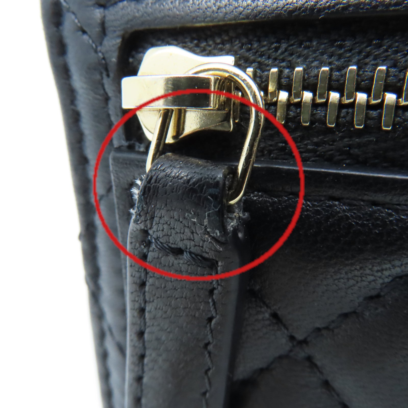 CHANEL 菱格羊皮皮革Trendy WOC Wallet On Chain金扣鏈帶肩背袋黑色