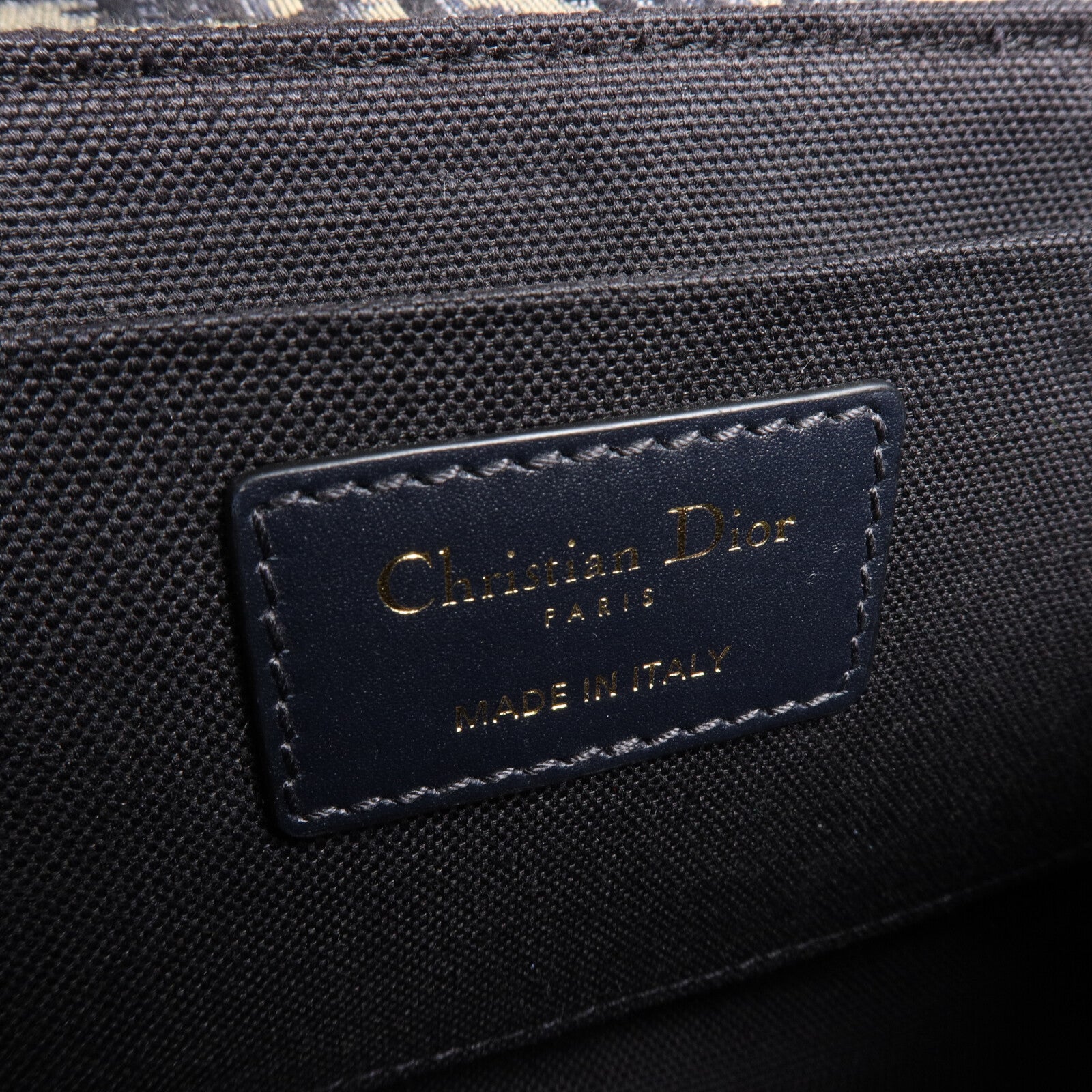 Dior 帆布30 Montaigne Box肩背袋