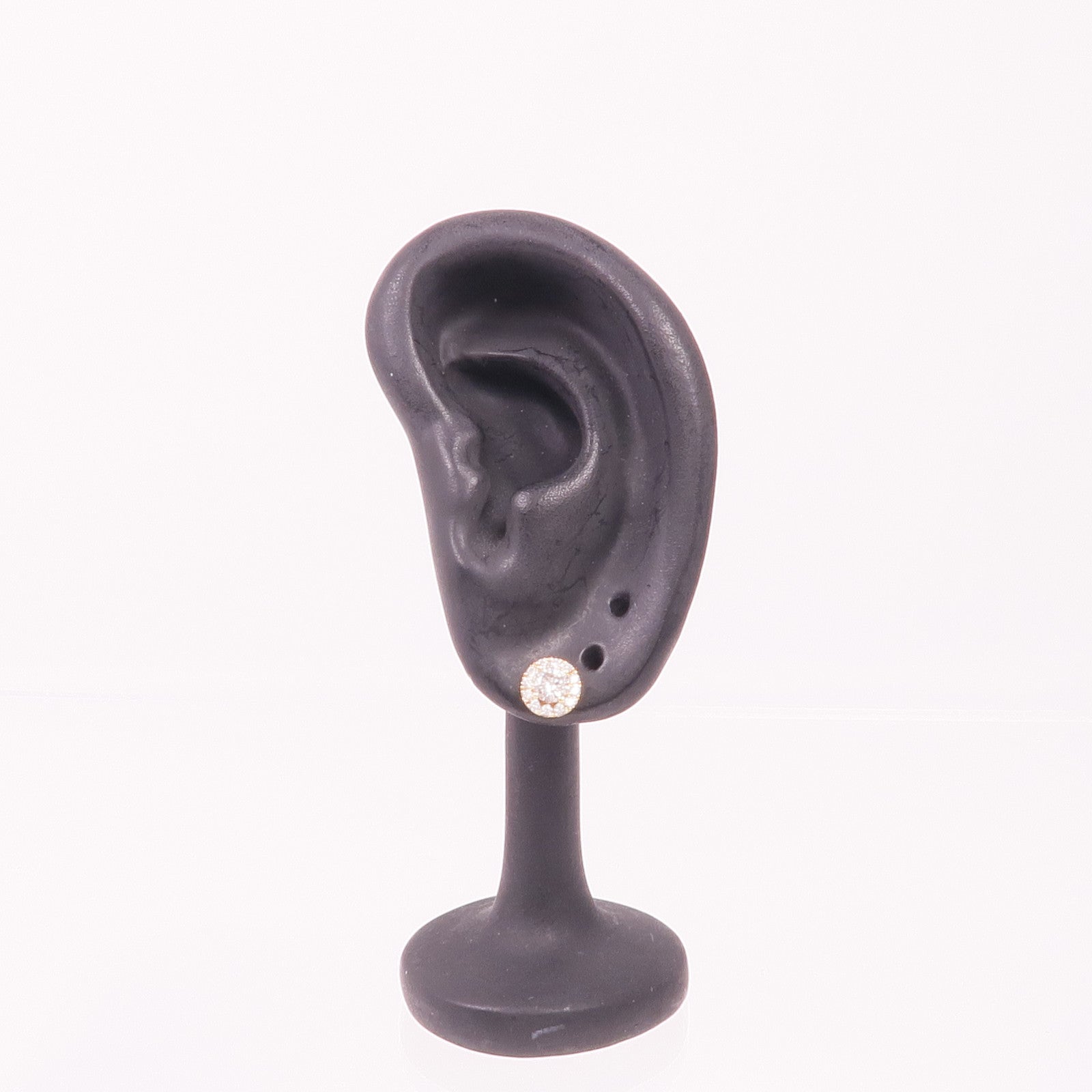 JEWELRY 18K玫瑰金Diamond Earrings鑽石耳環