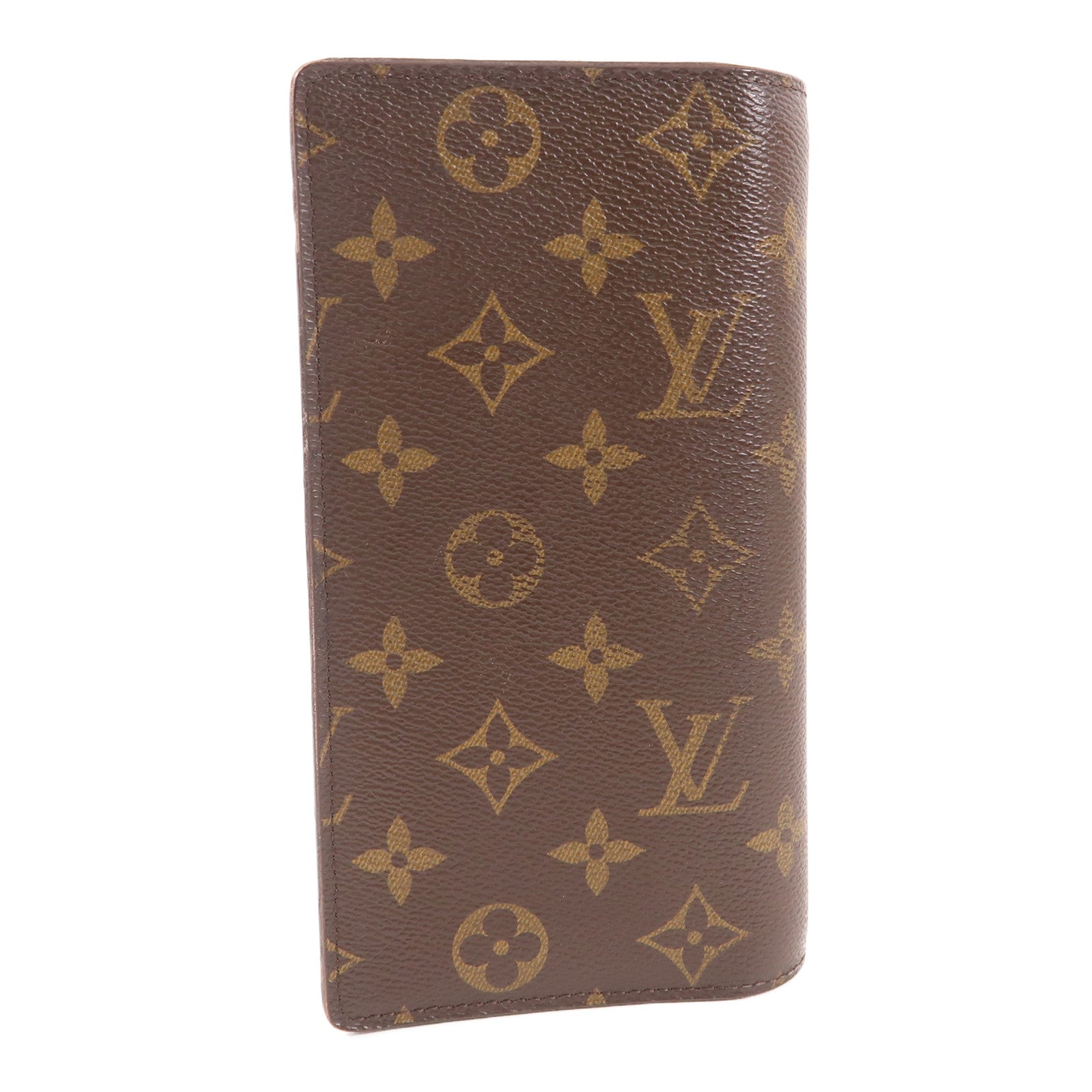 LOUIS VUITTON Monogram Brazza Wallet金扣長錢包