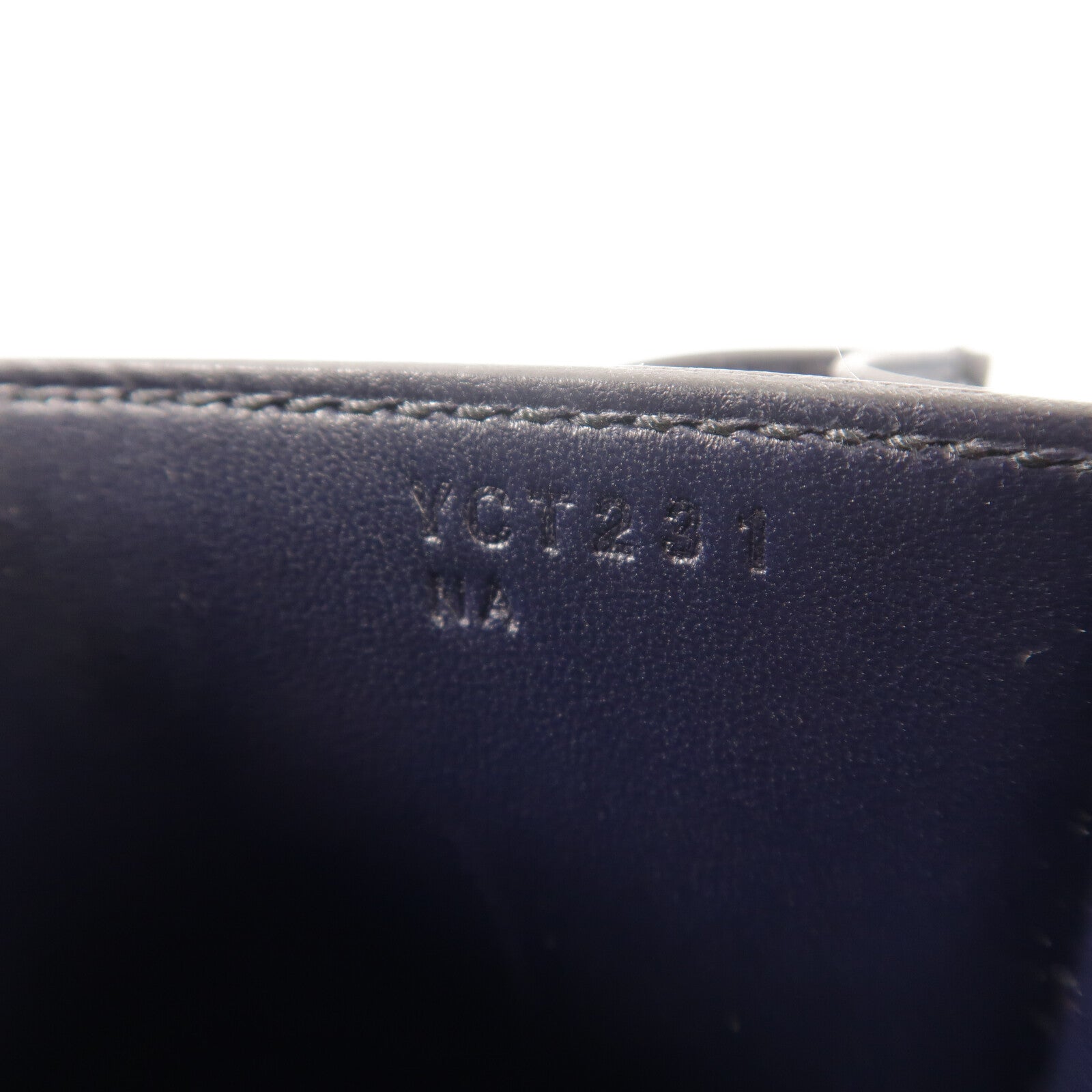 HERMES Epsom皮革Constance Mini肩背袋Bleu Indigo