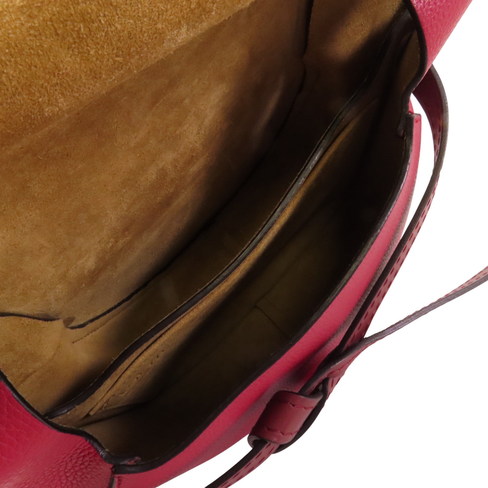 LOEWE 牛皮皮革Gate Small金扣肩背袋