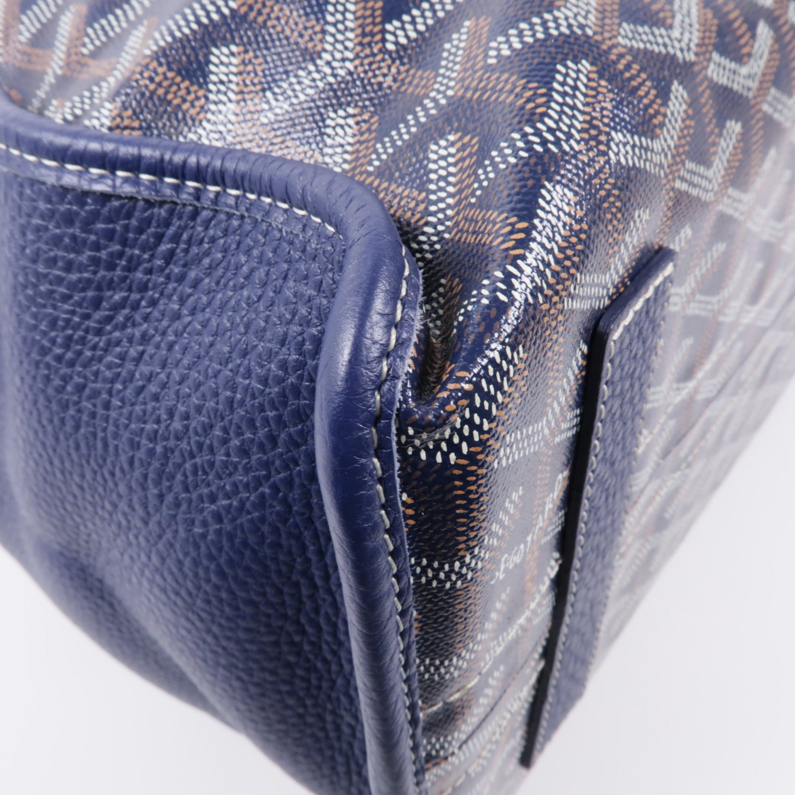 GOYARD 塗層帆布/皮革Hardy PM銀扣手挽袋