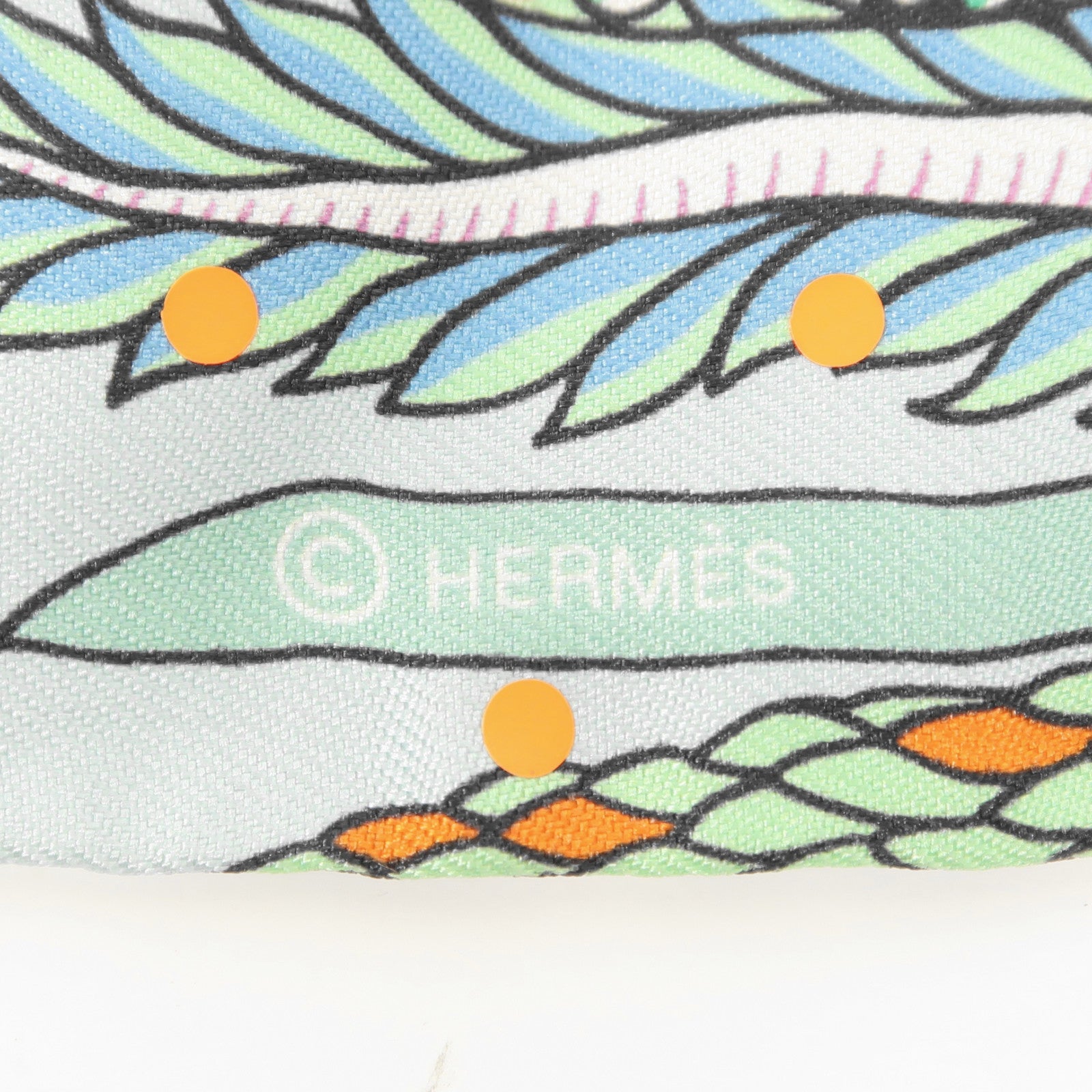 HERMES 絲質Twilly絲巾