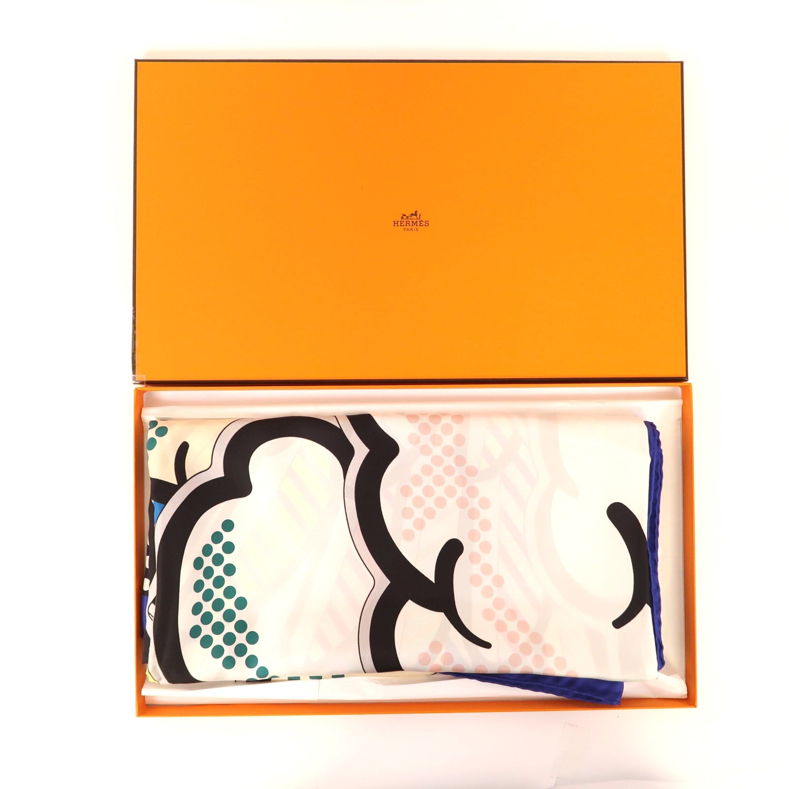 HERMES 絲質Scarf 140X140絲巾