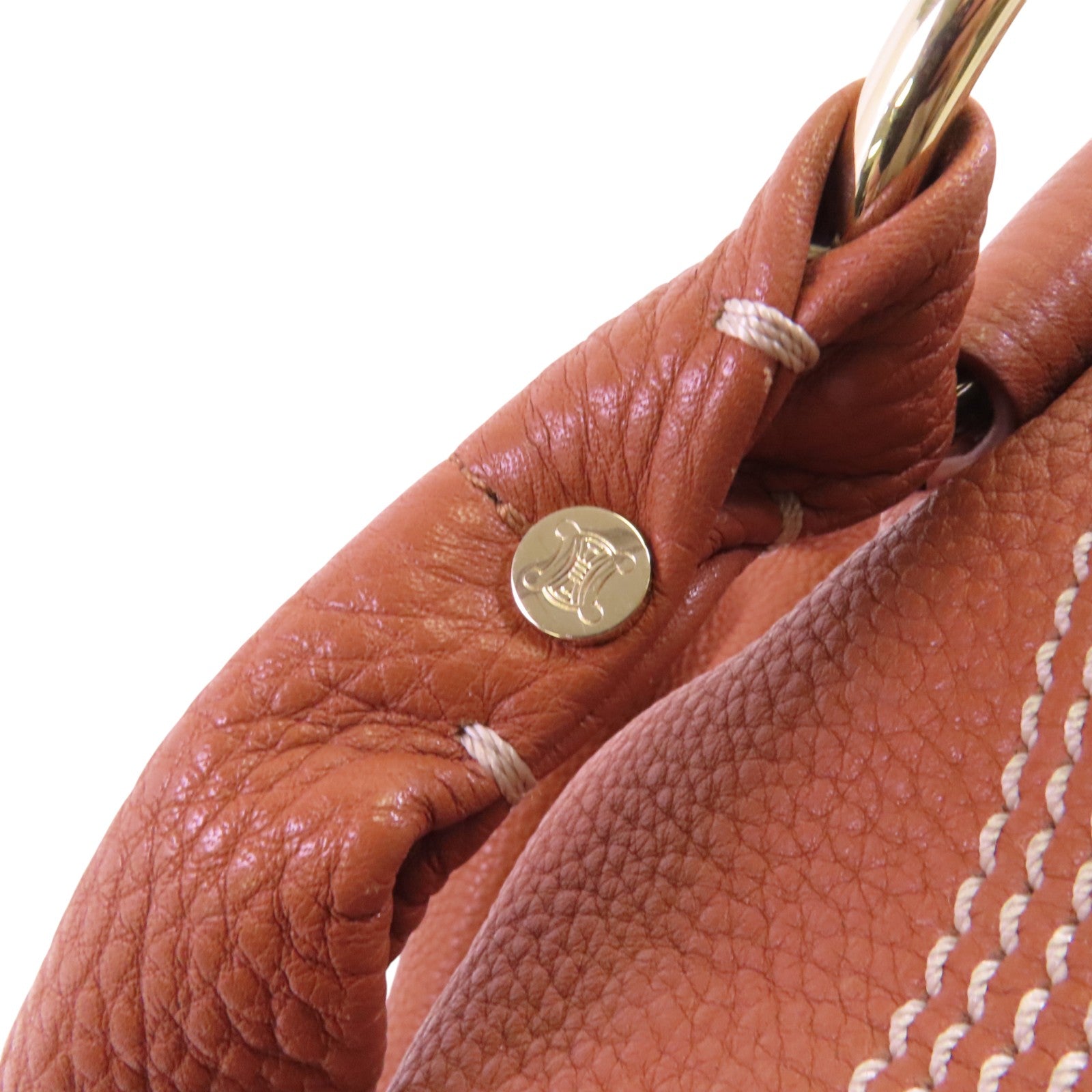 CELINE 牛皮皮革Better Sweet金扣肩背袋