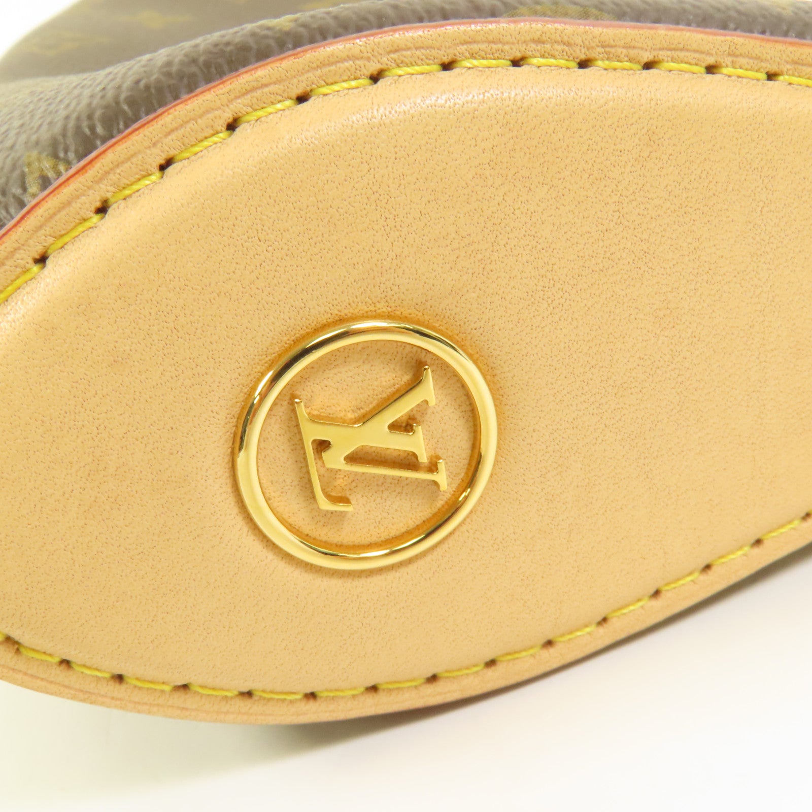 LOUIS VUITTON Monogram Pochette Tirette金扣手挽肩背兩用袋