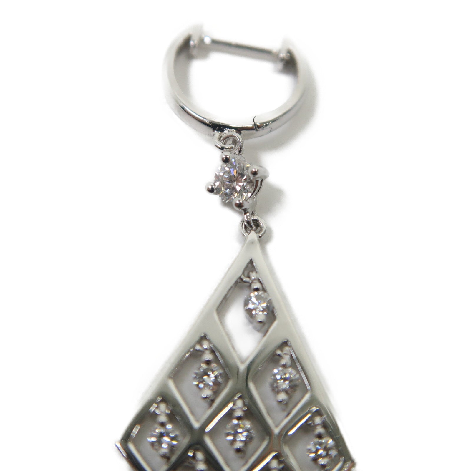 JEWELRY 【激減優惠】18K白金Diamond Earrings 0.20ct/0.41ct鑽石耳環