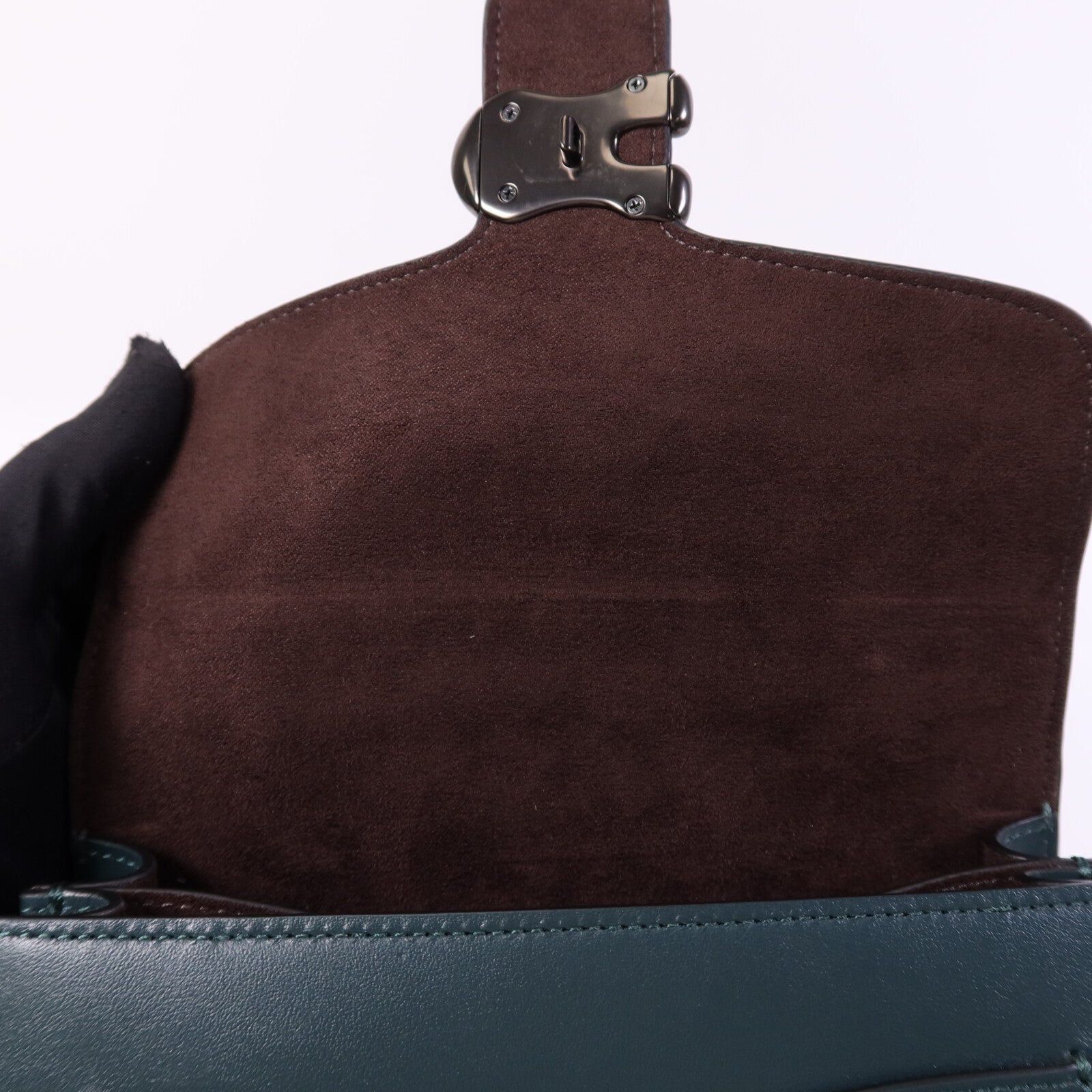 COACH 牛皮皮革2 Way Shoulder Bag手挽肩背兩用袋