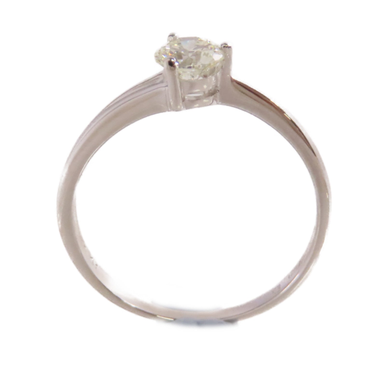 JEWELRY 【激減優惠】18K白金/0.40ct鑽石Diamond Ring戒指US#6