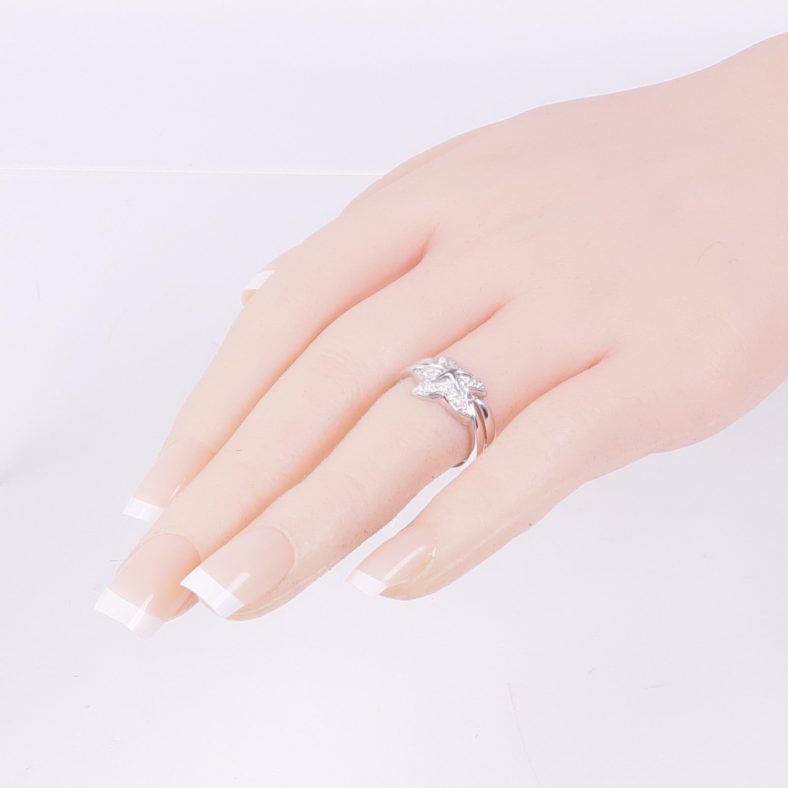 JEWELRY 【激減優惠】18K白金Diamond Ring鑽石戒指US#6.25
