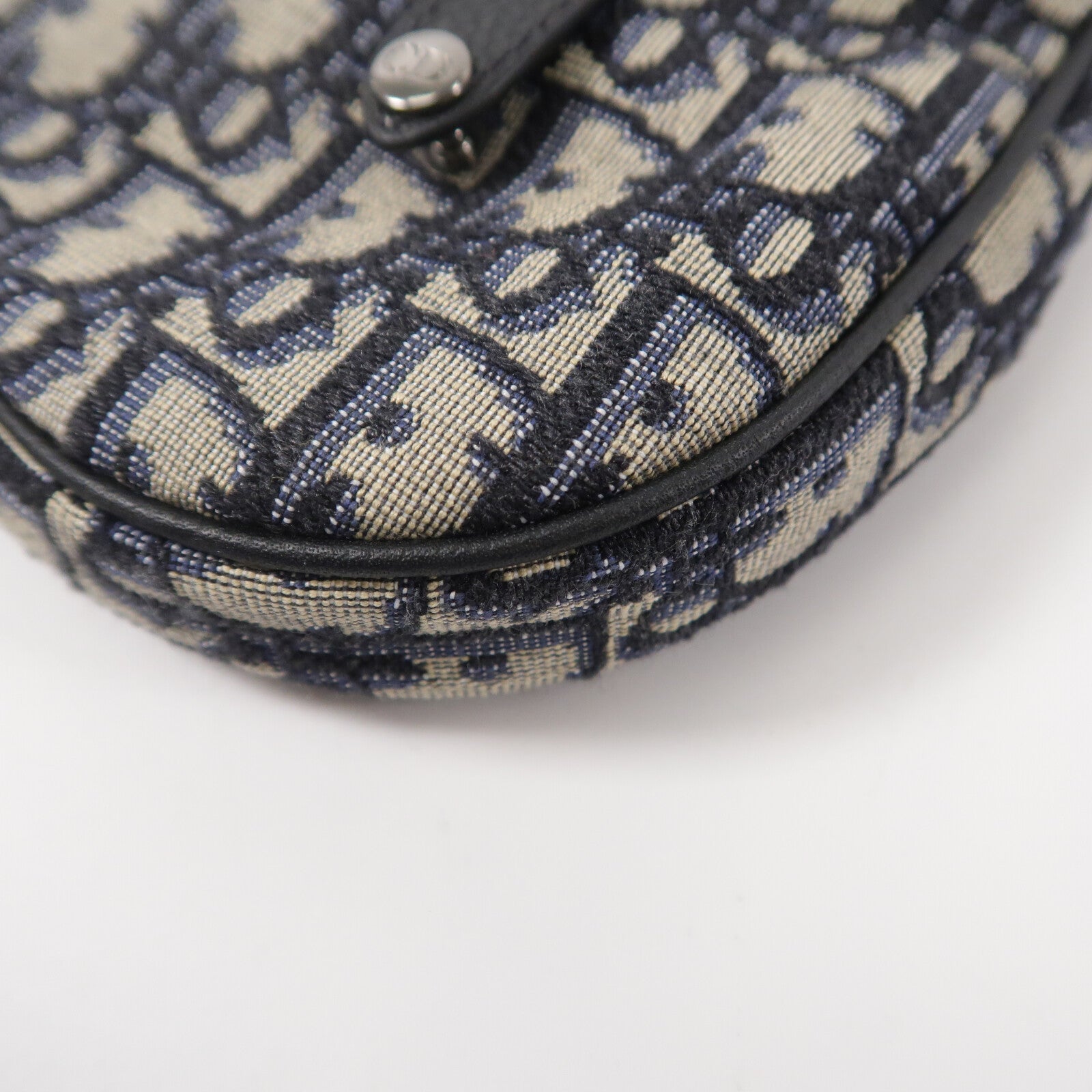 Dior Oblique帆布Mini Saddle肩背袋