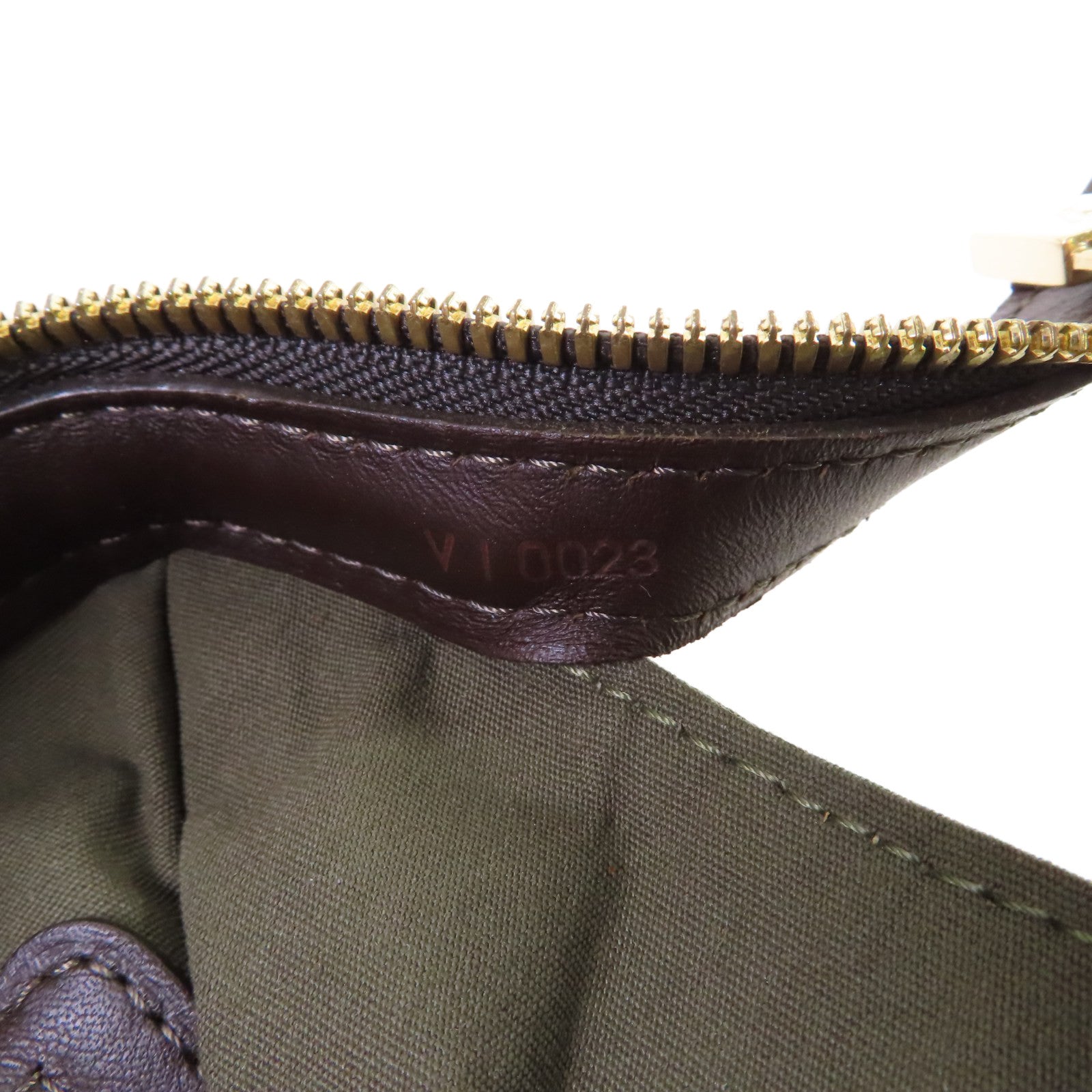 LOUIS VUITTON 【激減優惠】Monogram Mini Josephine PM Handbag金扣手挽袋軍綠色/啡色