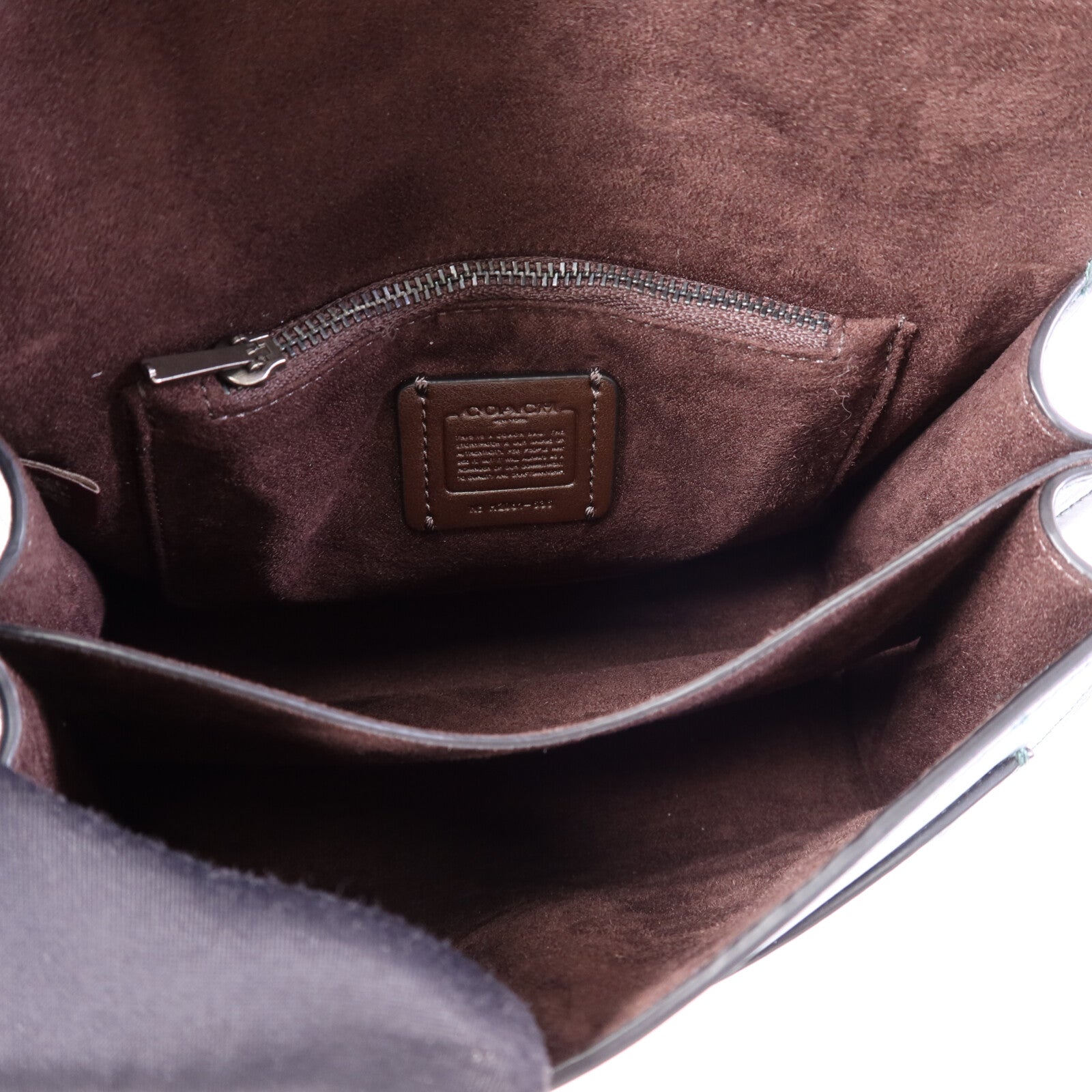 COACH 牛皮皮革2 Way Shoulder Bag手挽肩背兩用袋