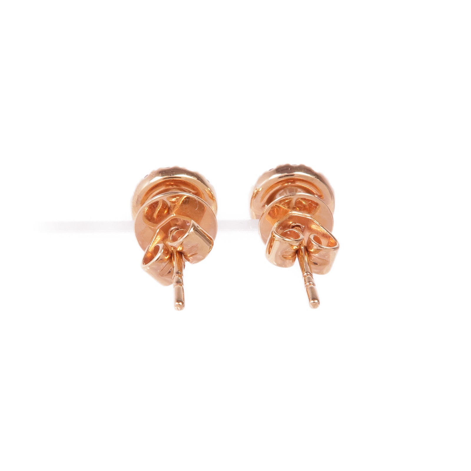 JEWELRY 18K玫瑰金Diamond Earrings鑽石耳環