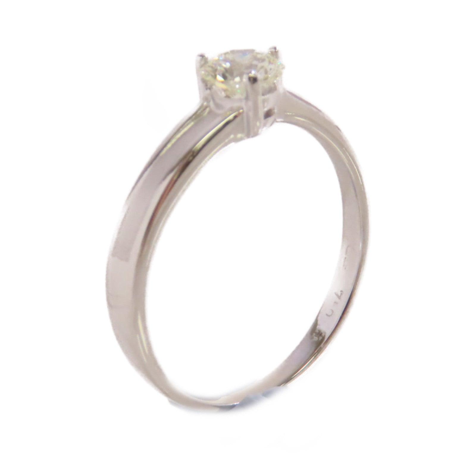 JEWELRY 【激減優惠】18K白金/0.40ct鑽石Diamond Ring戒指US#6