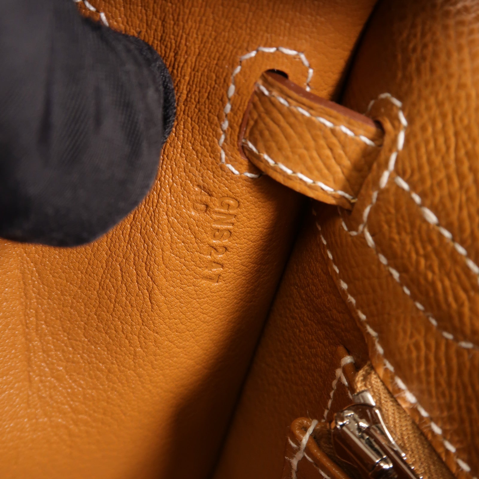 HERMES Epsom Sellier皮革Kelly 25手挽肩背兩用袋Gold