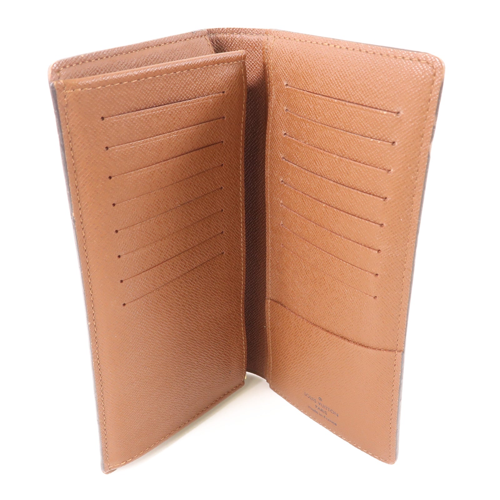 LOUIS VUITTON Monogram Brazza Wallet金扣長錢包