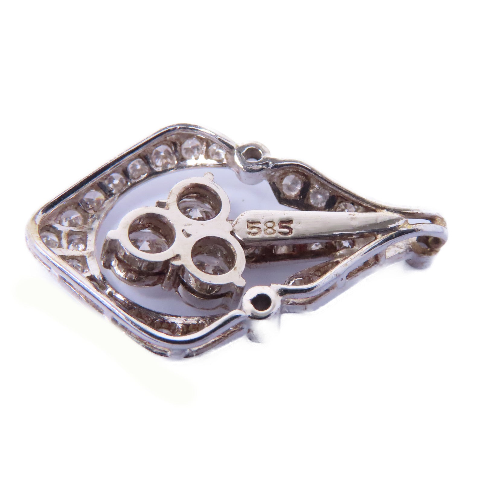 JEWELRY 【激減優惠】14K白金Diamond Pendant 鑽石吊墜