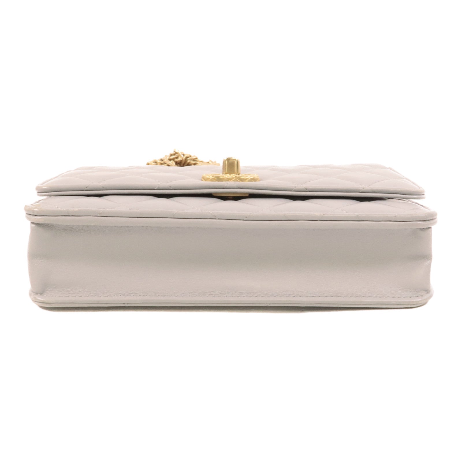 CHANEL 羊皮皮革WOC Wallet On Chain鏈帶肩背袋