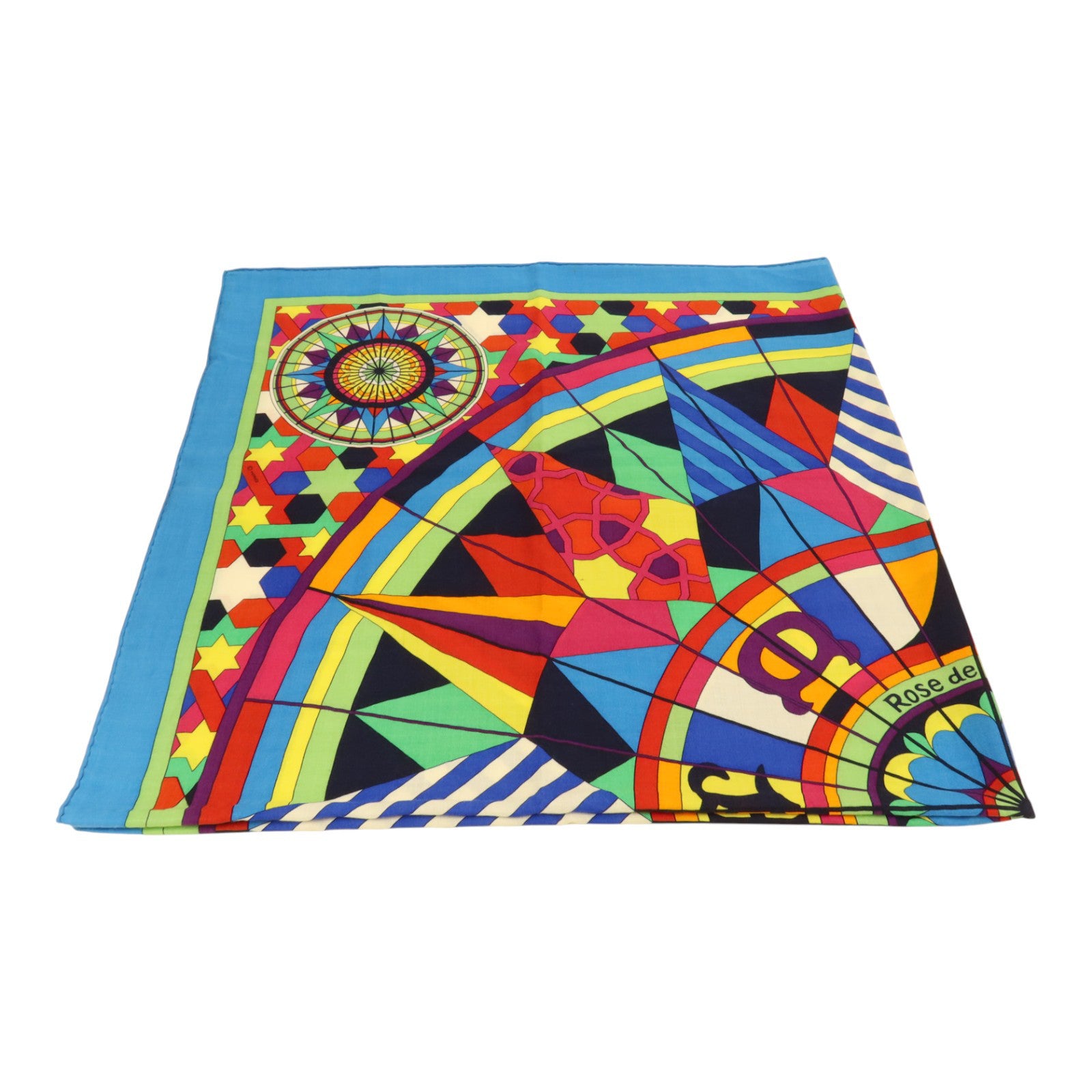 HERMES 羊絨/絲質Scarf 140x140cm絲巾