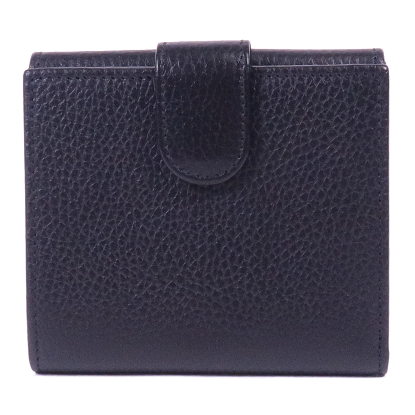 GUCCI 牛皮皮革Wallet銀扣錢包
